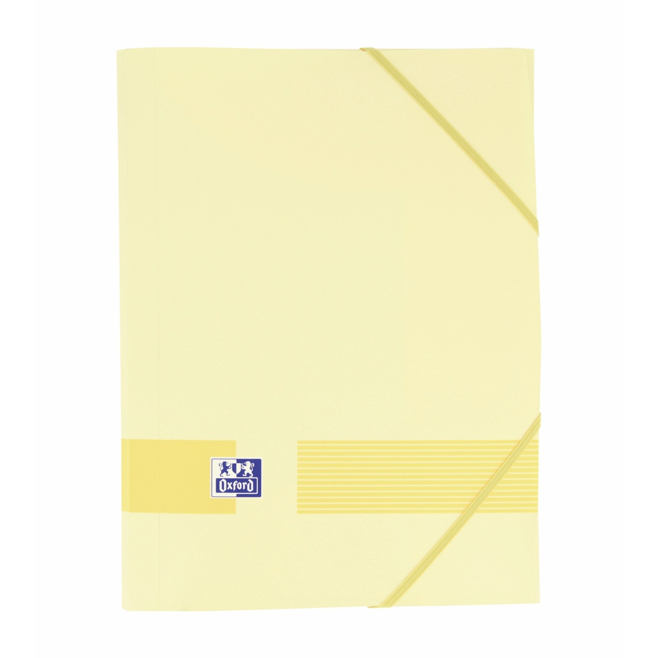 Oxford Elastomap A4+ Plastic Pastel Geel