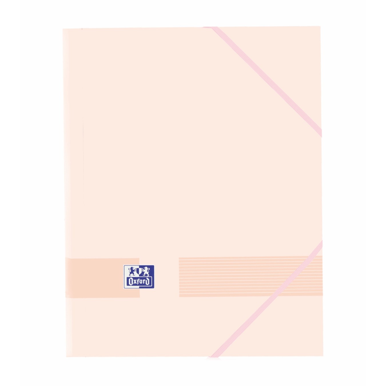 Oxford Elastomap A4+ Plastic Pastel Roze