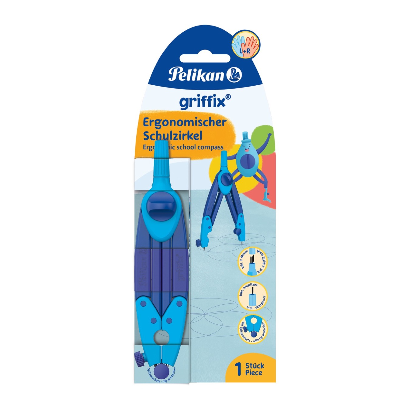 Pelikan Griffix Passer GZ1 Blauw 19