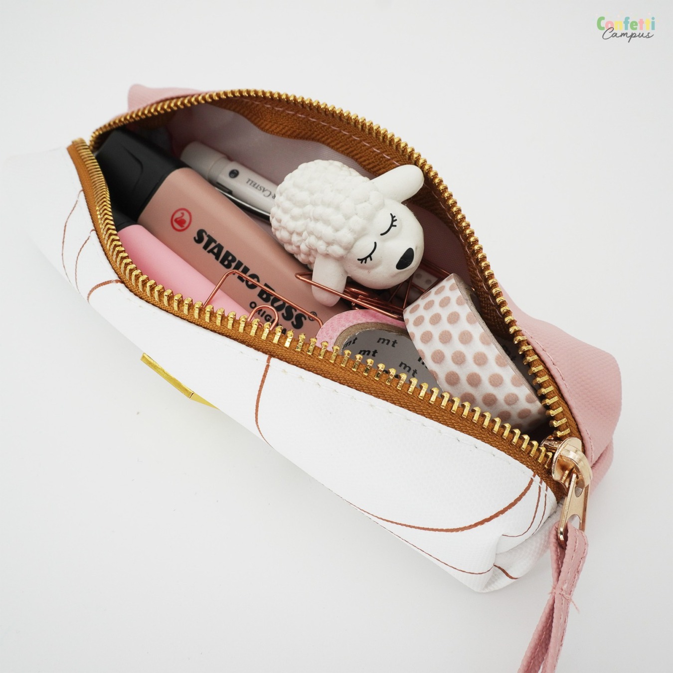 Studiespullen trend thema Peach & Gold-1