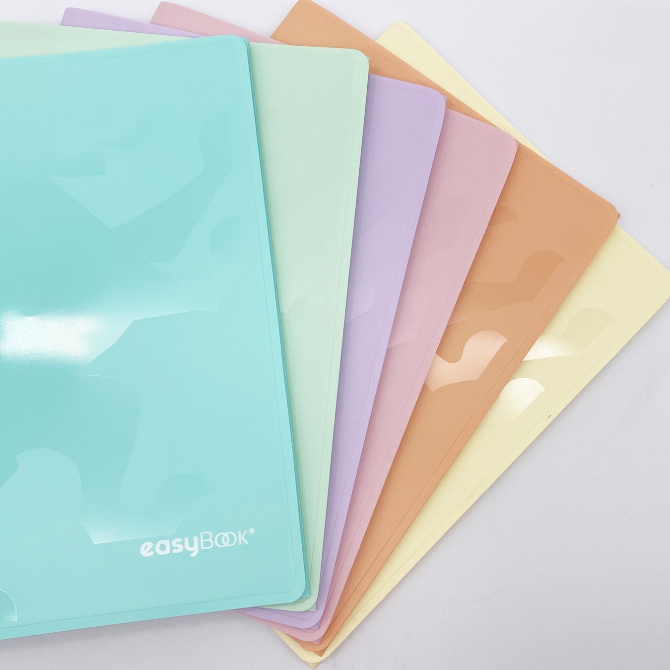Voordeelset 6 Oxford Easybook A4 Pastel naar keuze