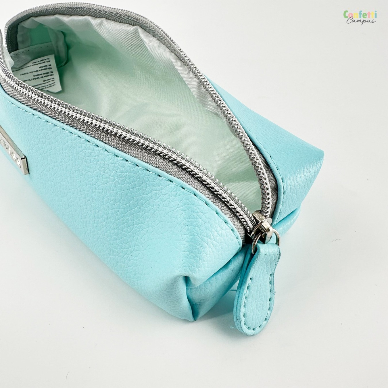 Ancor Emboss Etui Vegan Leer Blauw-1