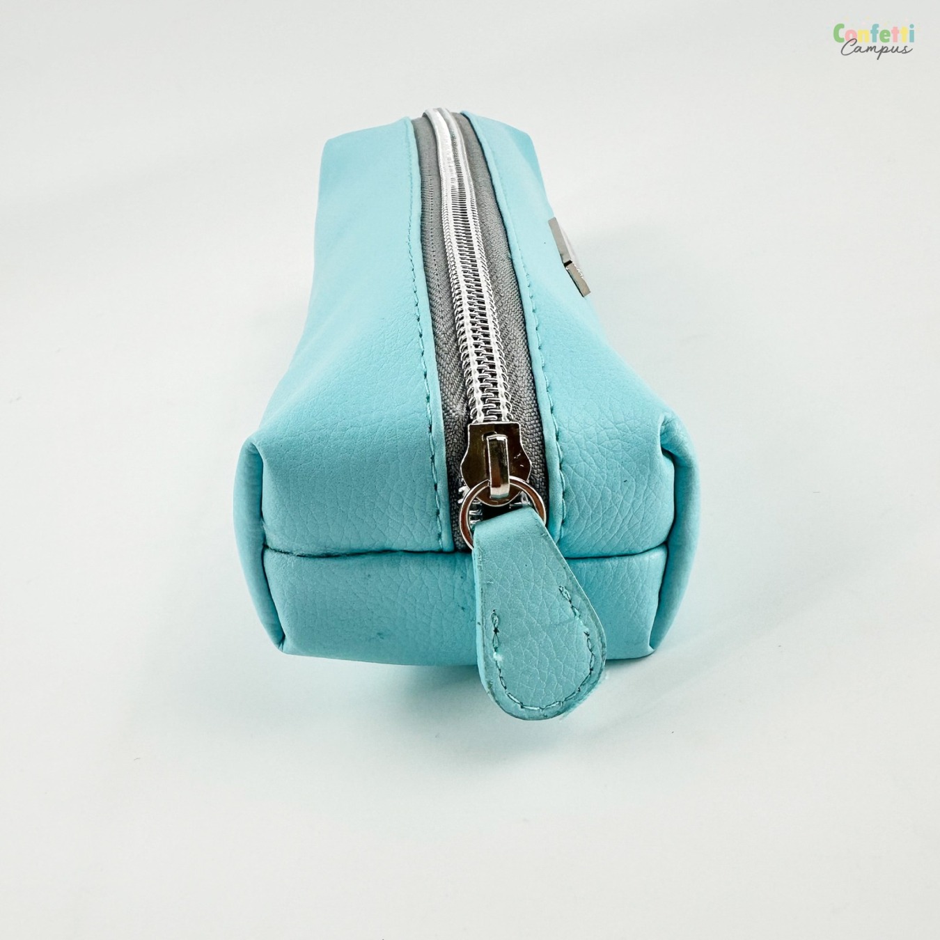 Ancor Emboss Etui Vegan Leer Blauw-4