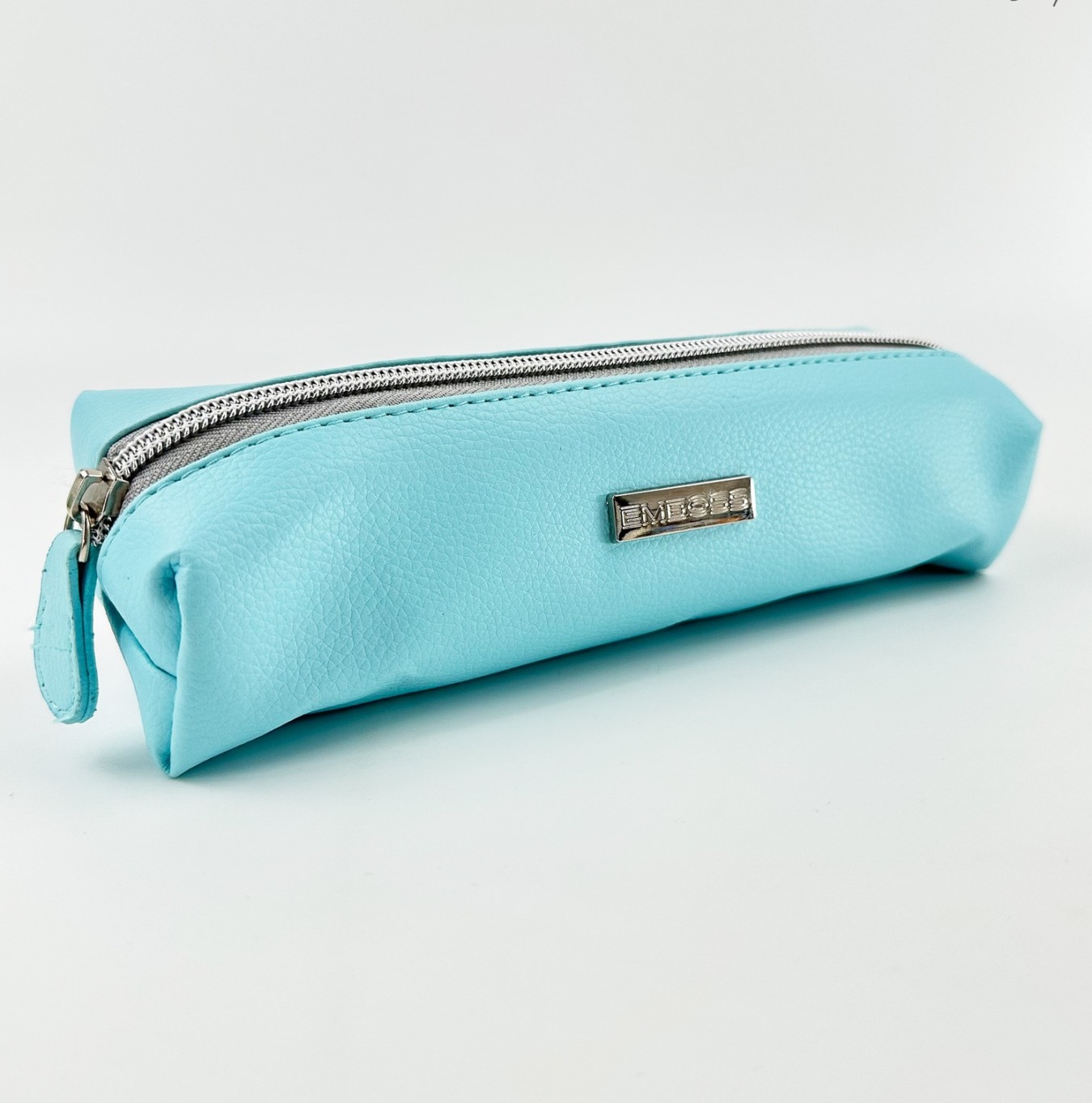 Ancor Emboss Etui Vegan Leer Blauw-6