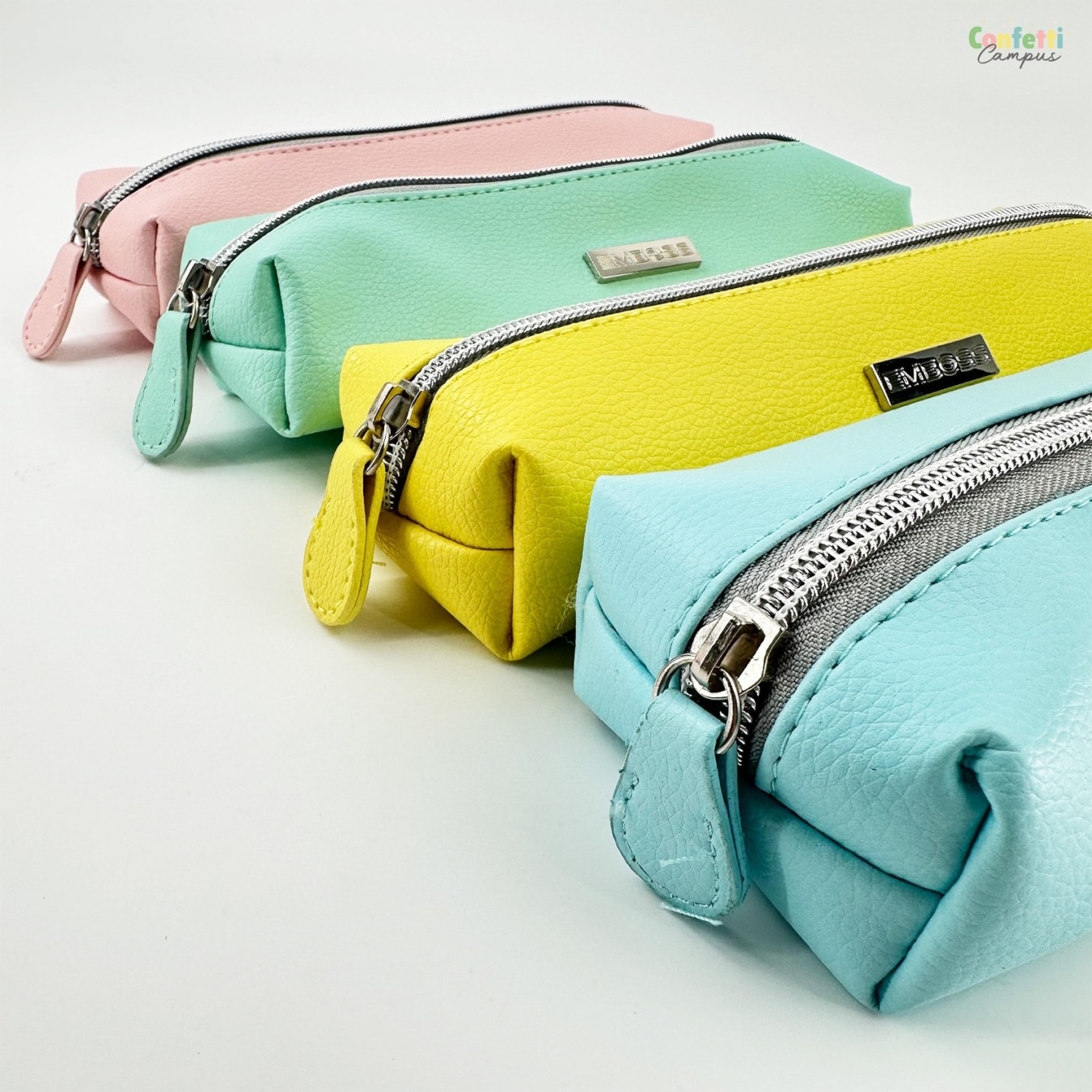 Ancor Emboss Etui Vegan Leer Familie-1
