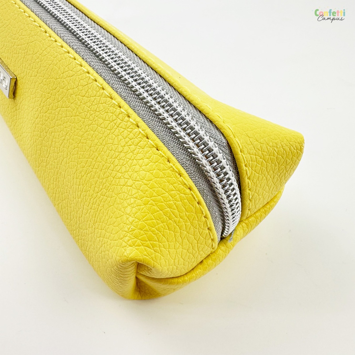 Ancor Emboss Etui Vegan Leer Geel