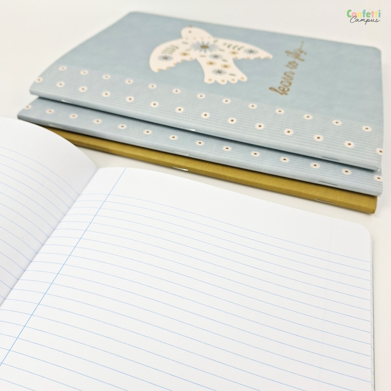 Ancor Schrift A4 Bird Gelinieerd