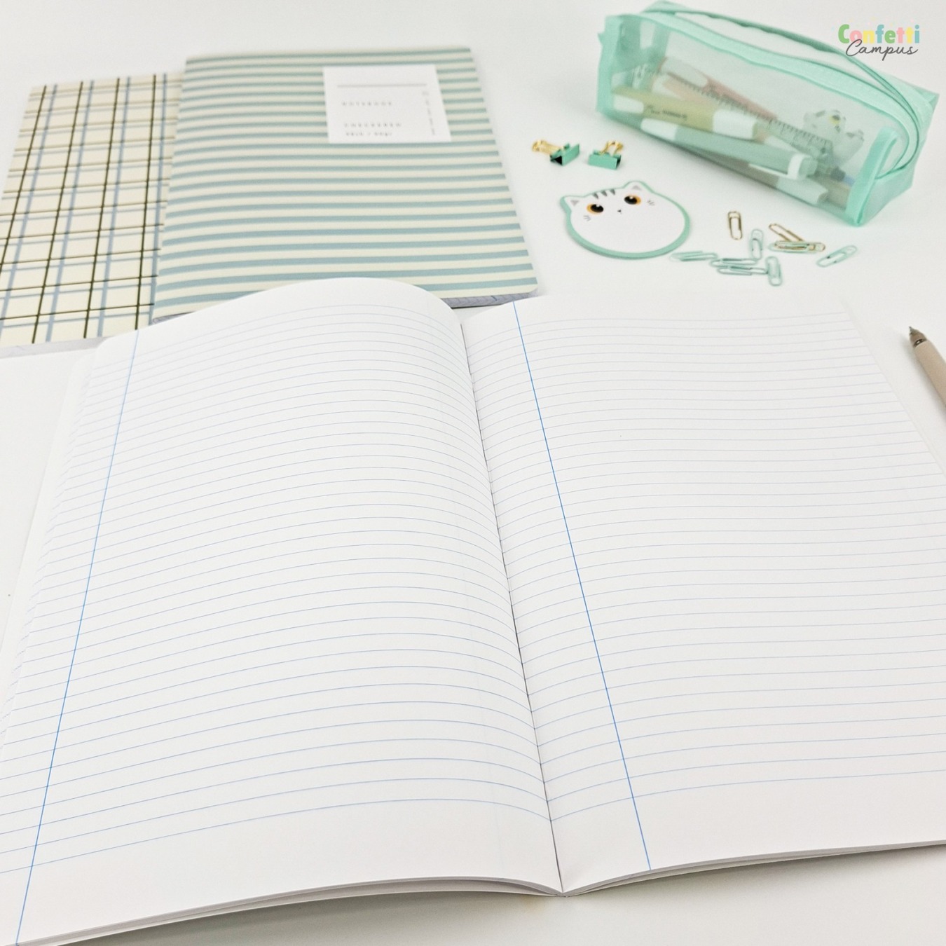 Ancor Still Schrift A4 Gelinieerd Gingham