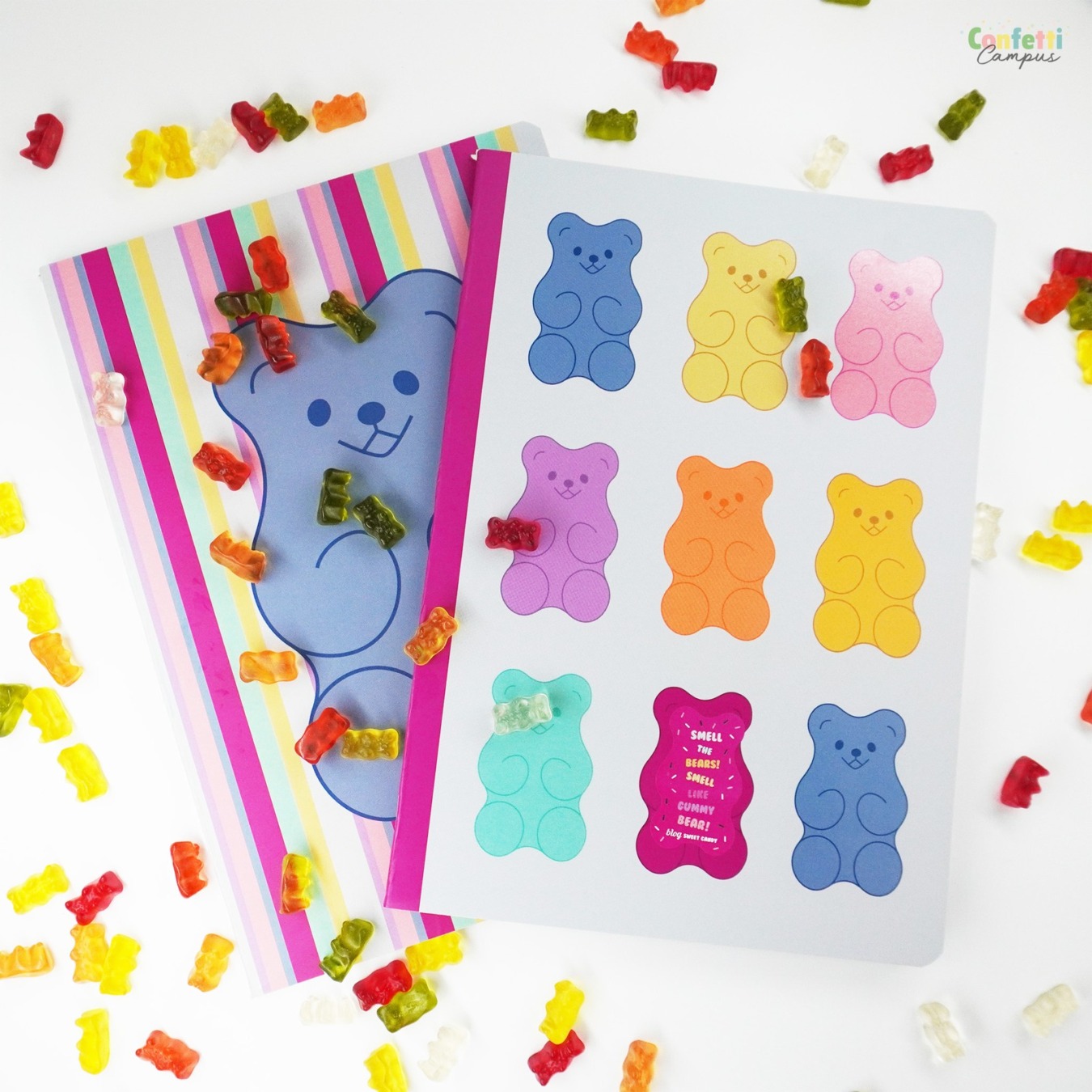 Voordeelset 2 Ancor A4 Sweet Candy Schriften 2