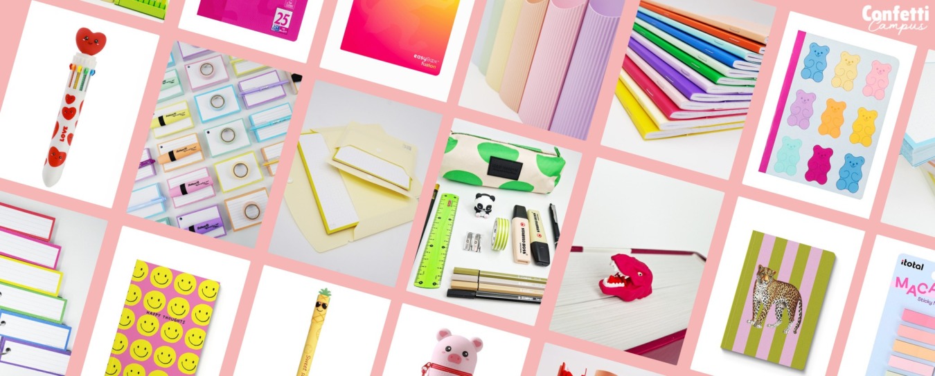 Zomerse stationery kopen bij Confetti Campus