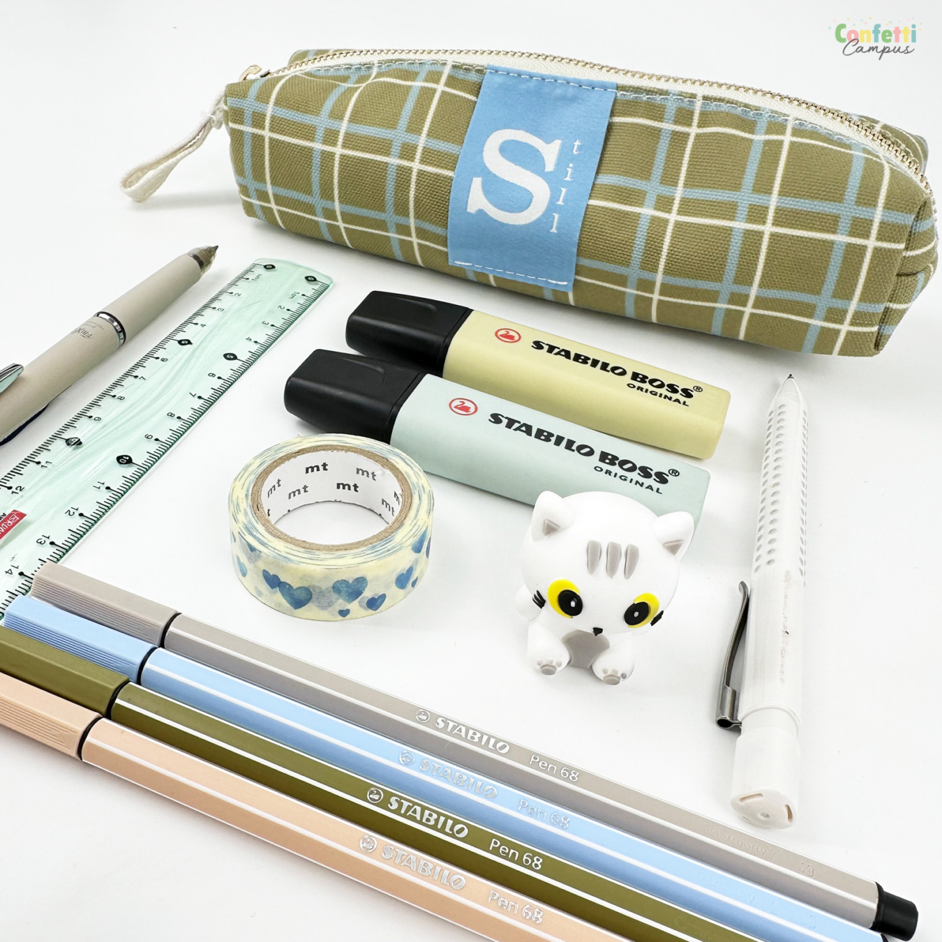 gevulde etui mint & moss