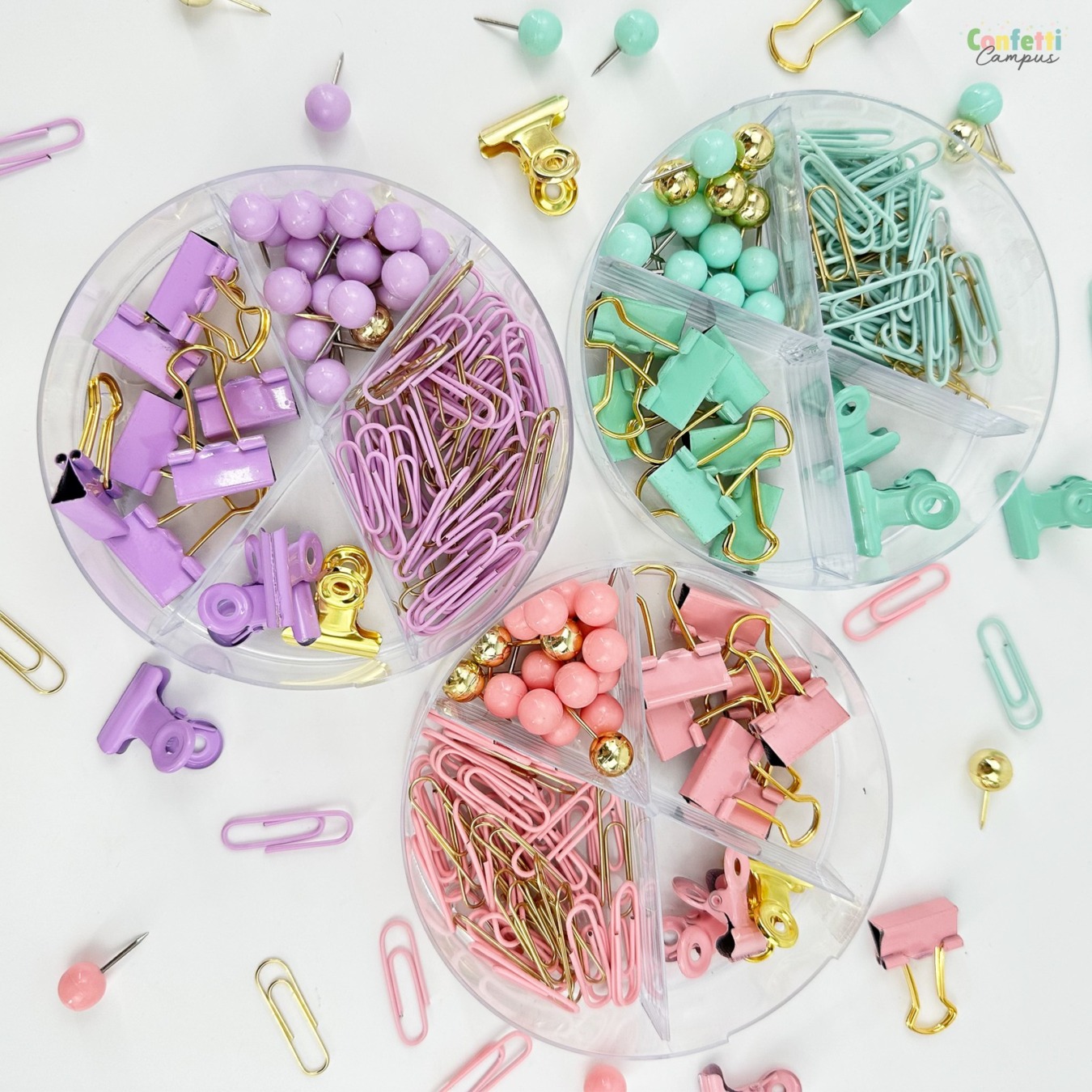 i-Total Paper Clips Assortiment Familie-2