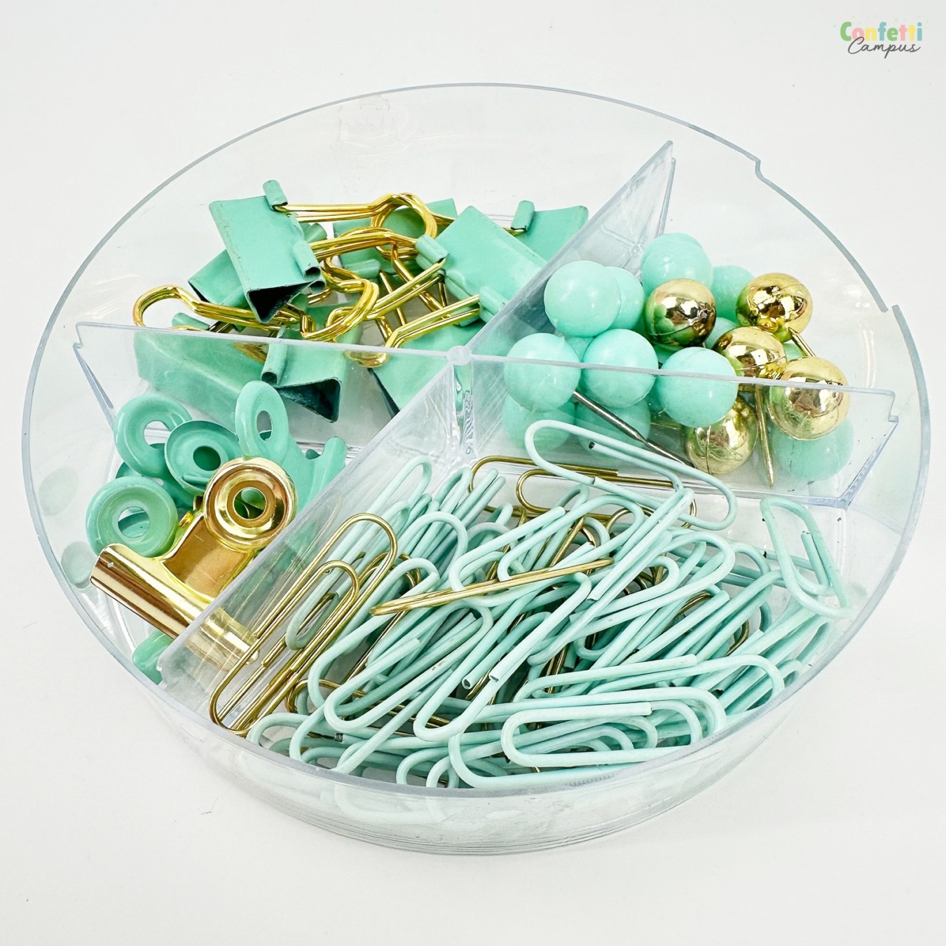 i-Total Paper Clips Assortiment Mint