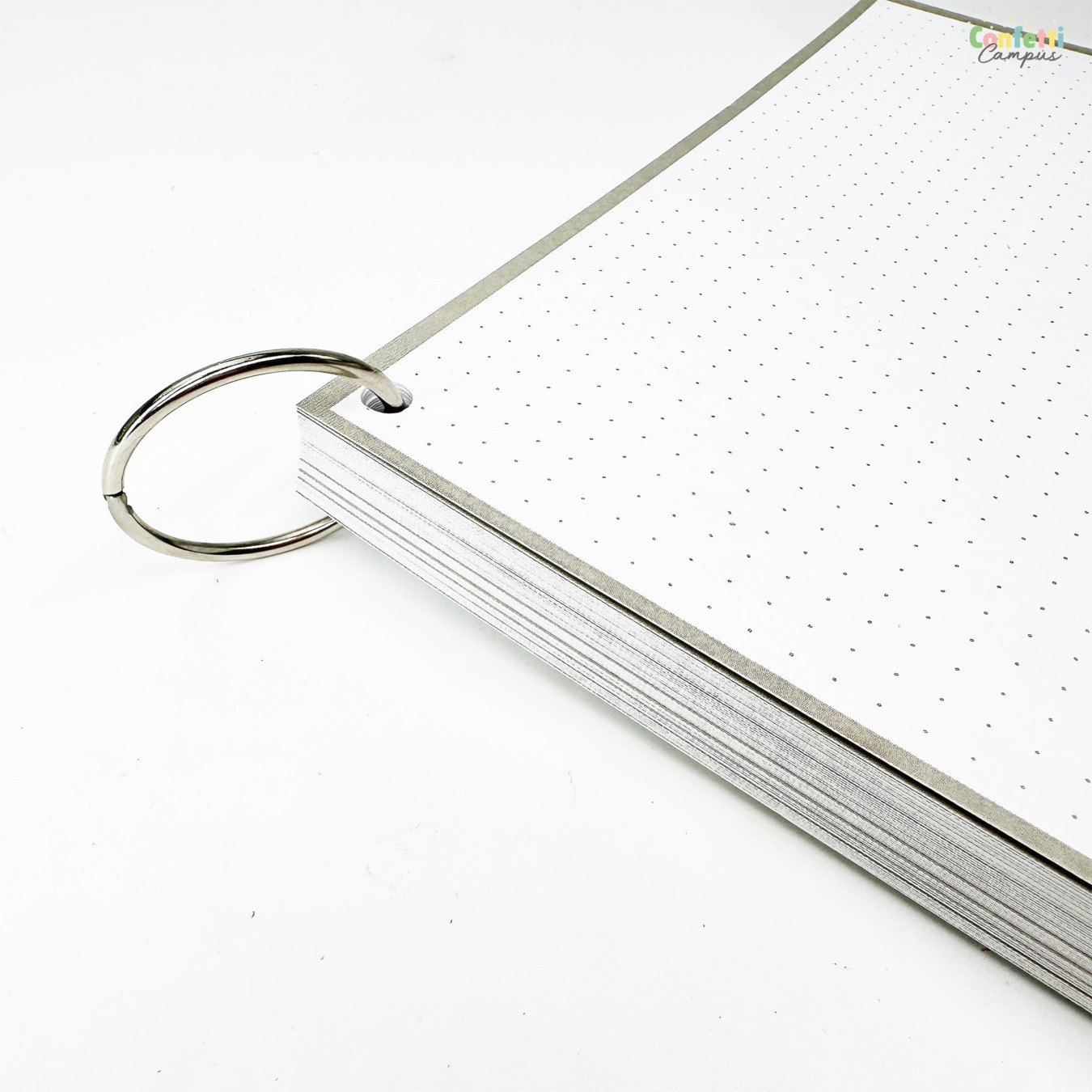 Leitner Flashcards A5 Dotted Grijs