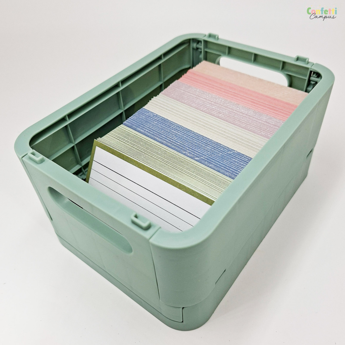 Leitner Flashcards A7 Earth Familiefoto in Joe Small