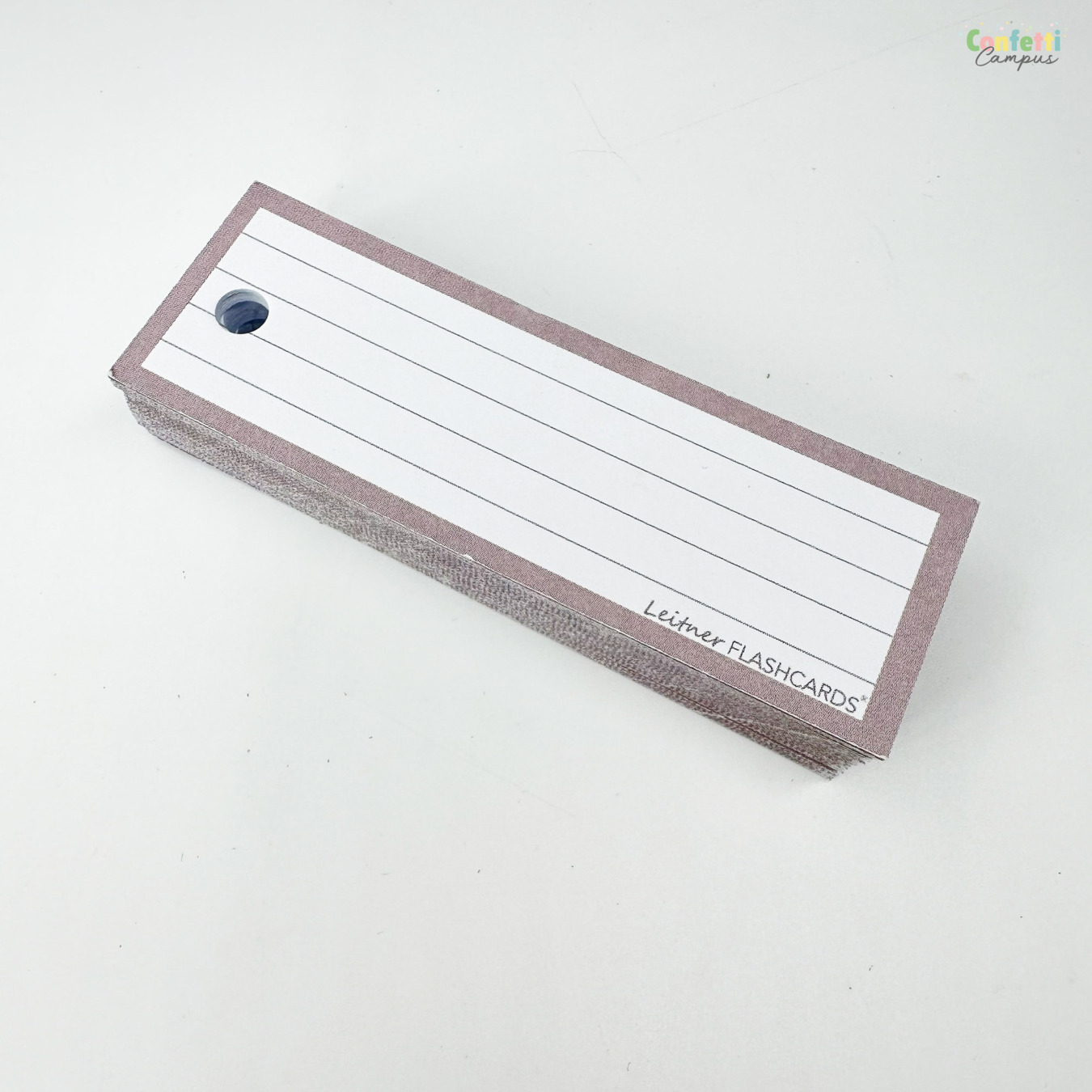 Leitner Flashcards Half Gelinieerd Greige