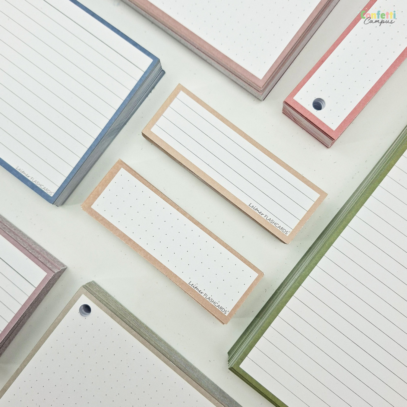 Leitner Flashcards Half Dotted Zand Mood