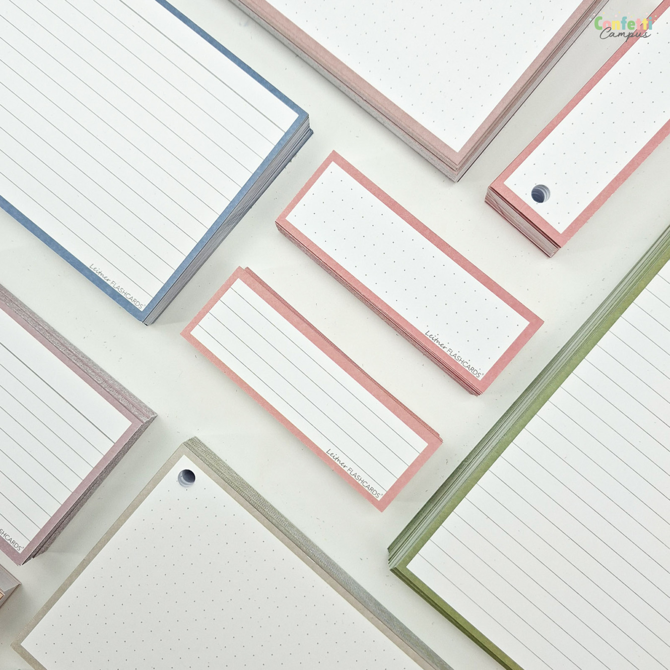 Leitner Flashcards Half Oud Roze