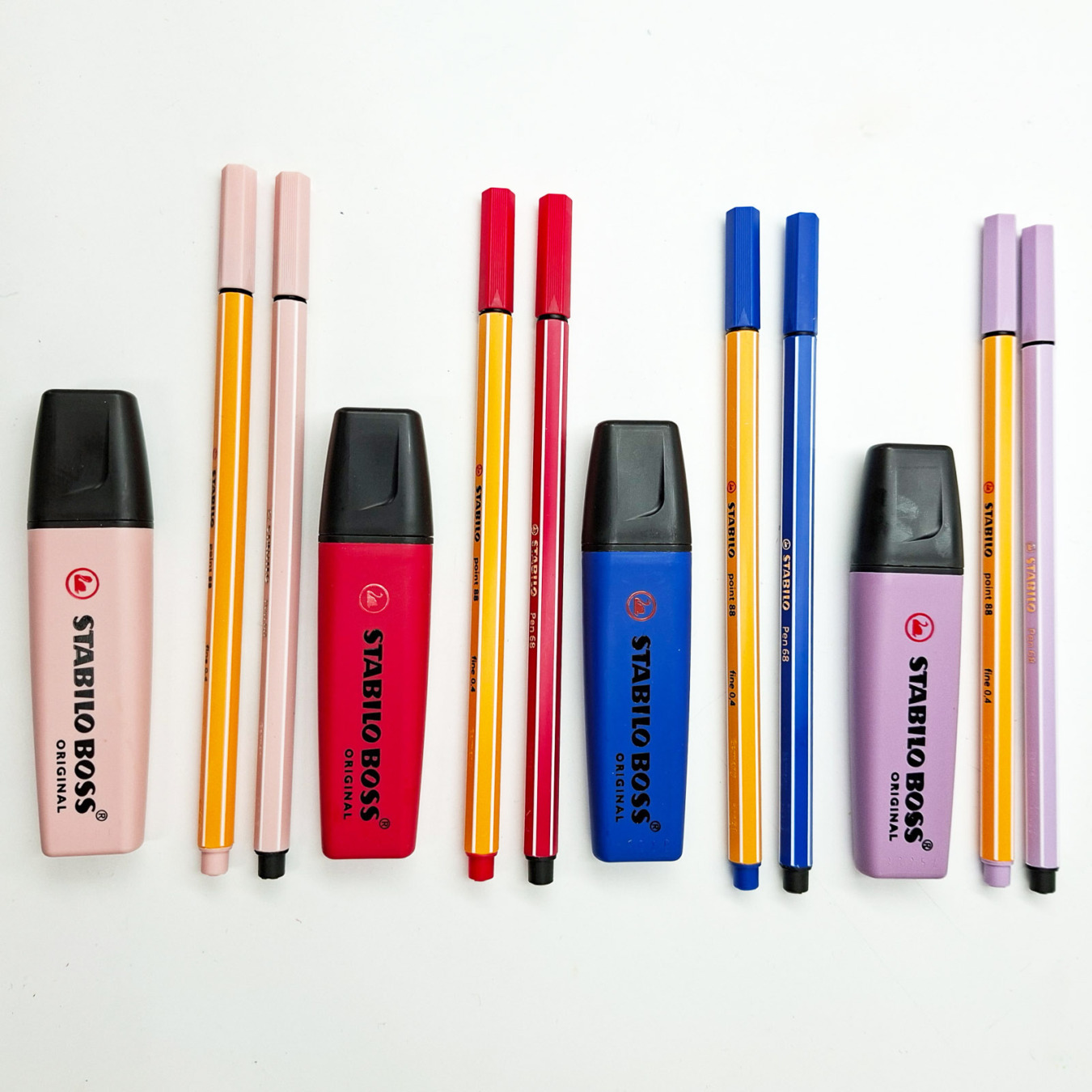 Combiset STABILO Wildflowers Markers + Stiften + Fineliners