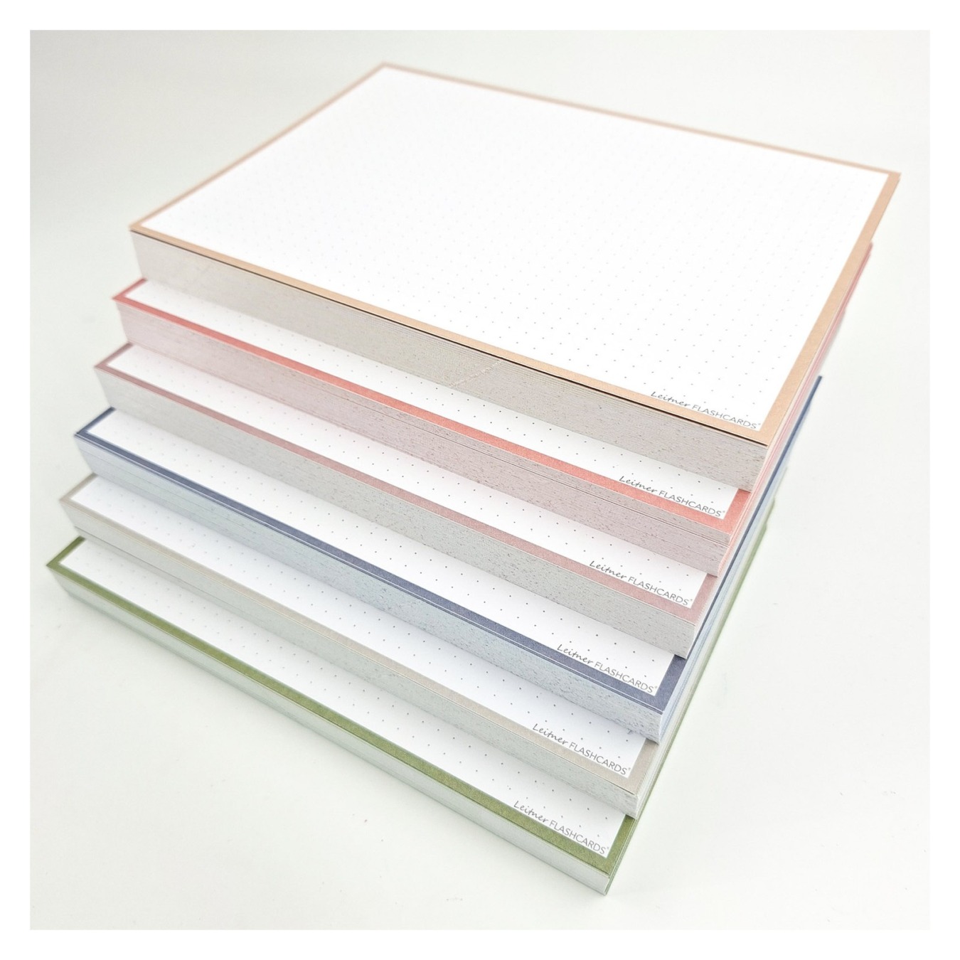 Leitner Flashcards A5 Dotted Nature Familie