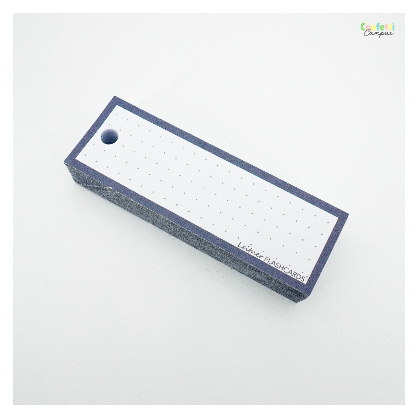Leitner Flashcards Half Nature Staalblauw Mood