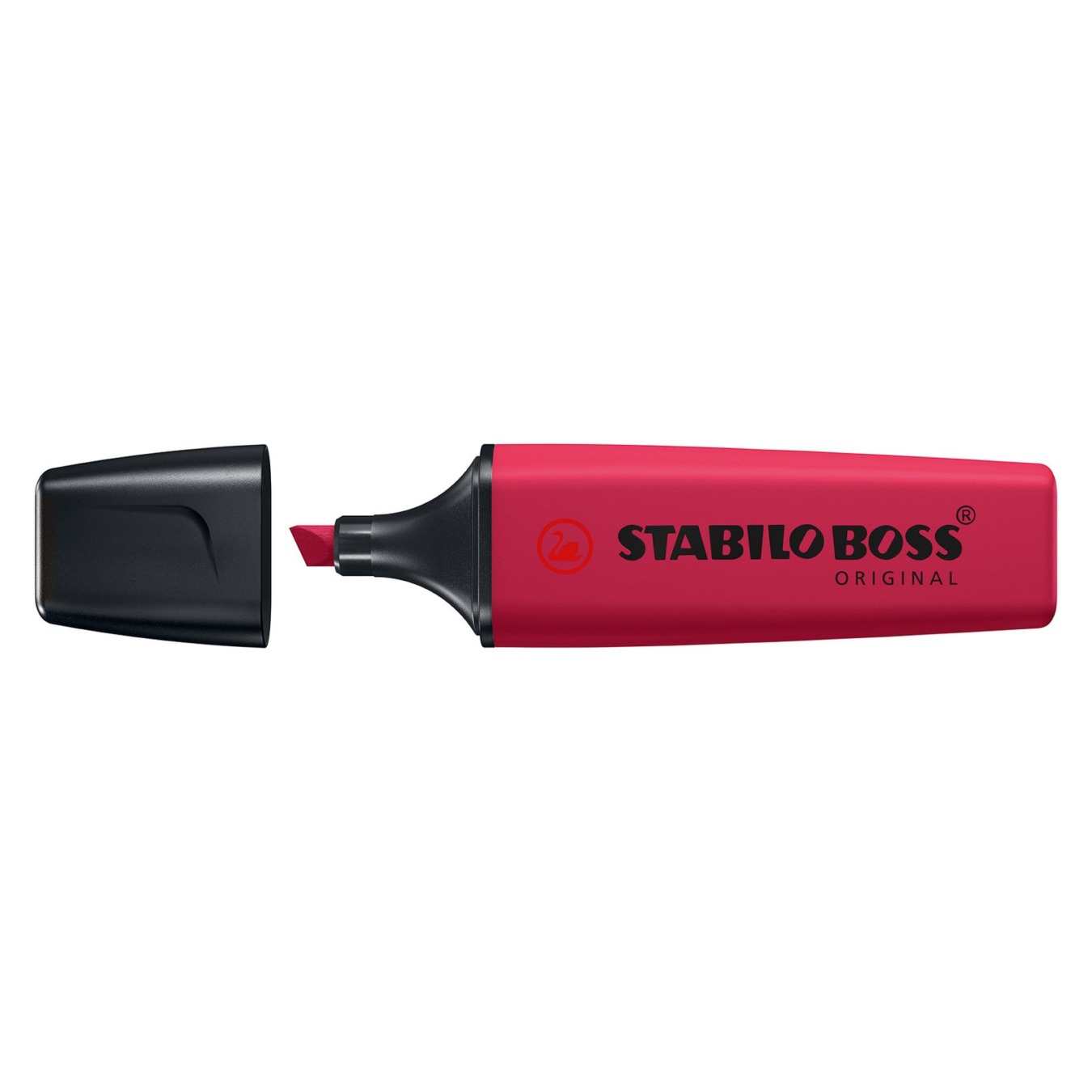 STABILO BOSS ORIGINAL Markeerstift Enkele Stift Wildflowers Burgundy