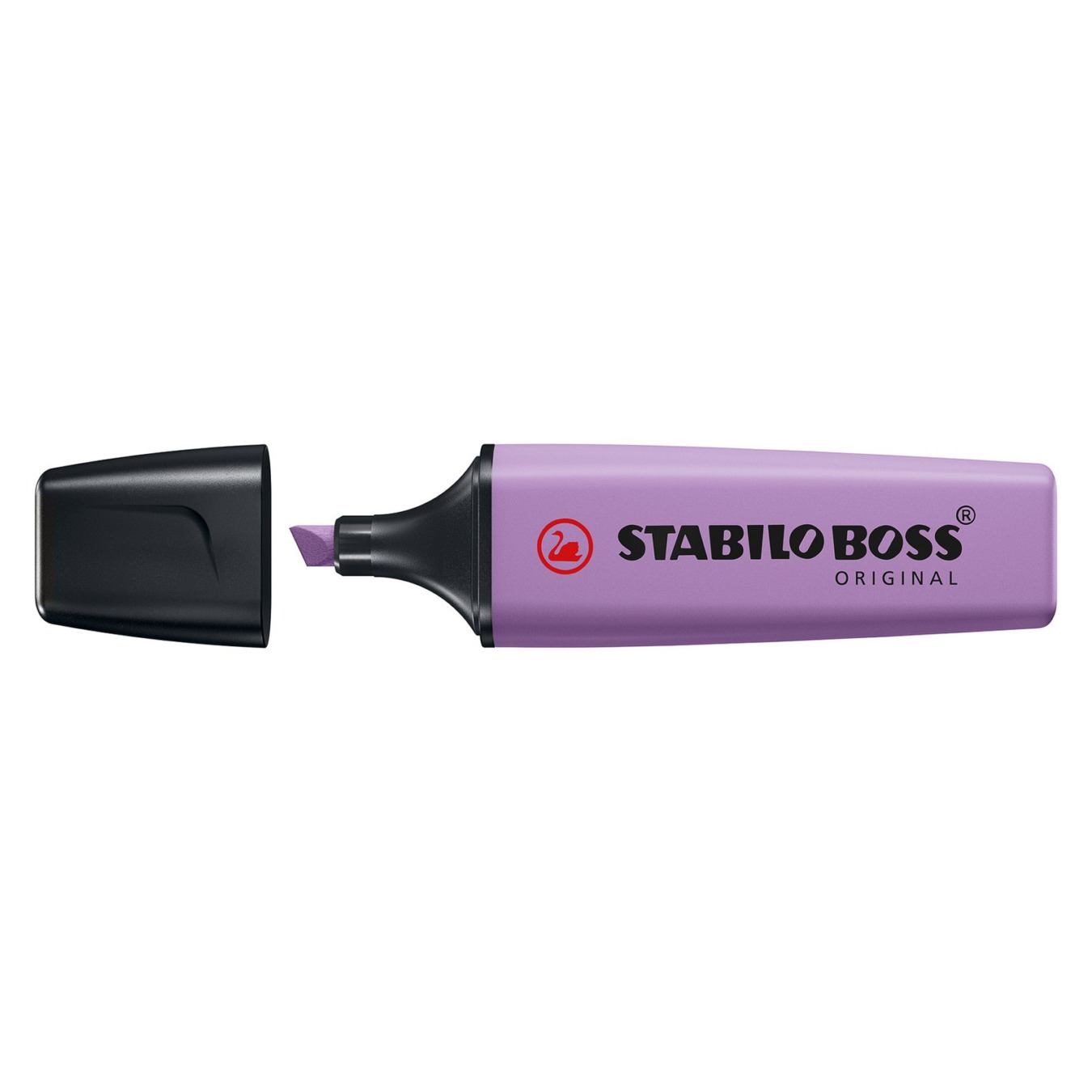 STABILO BOSS ORIGINAL Markeerstift Enkele Stift Wildflowers Grijs Violet