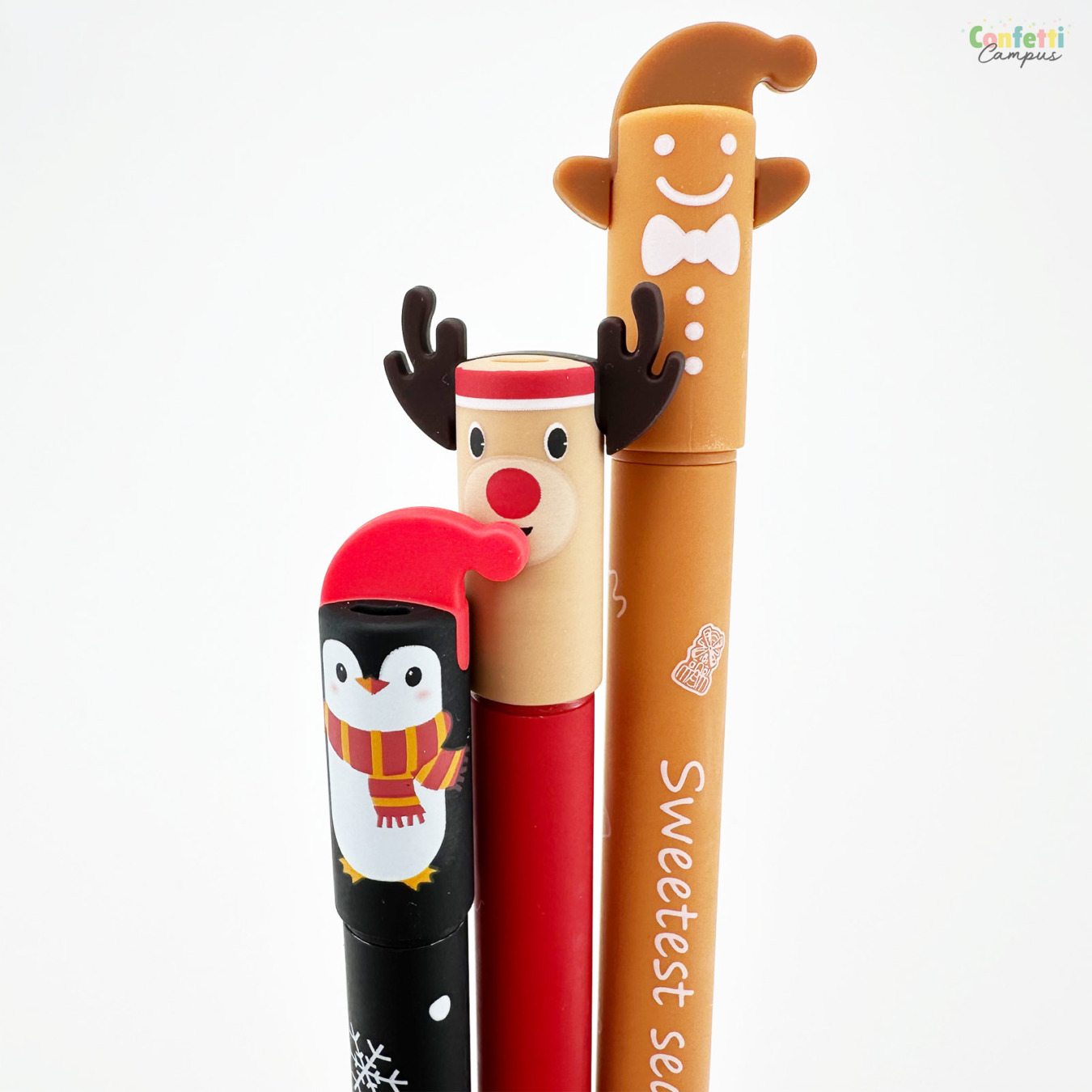 eberhard faber uitwisbare dierenpen erase-it christmas special 3 stuks-1