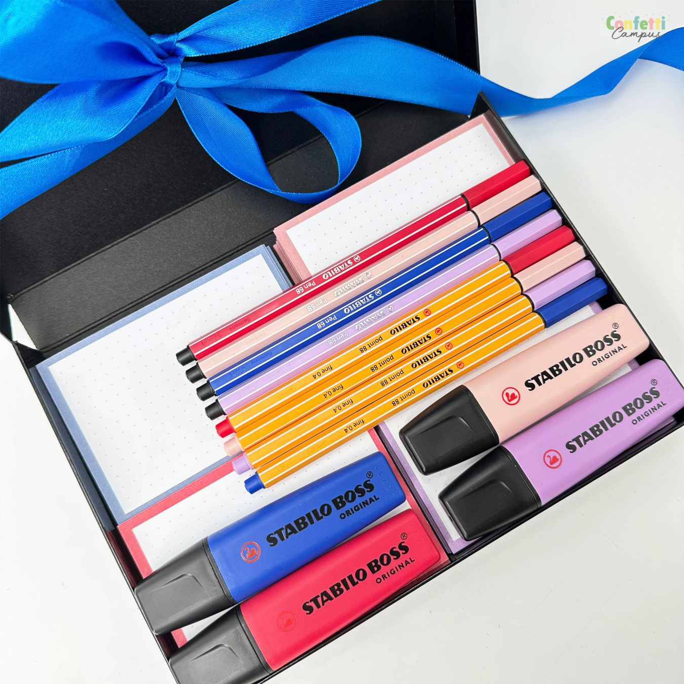 Cadeauset STABILO Wildflowers & Leitner Flashcards-2