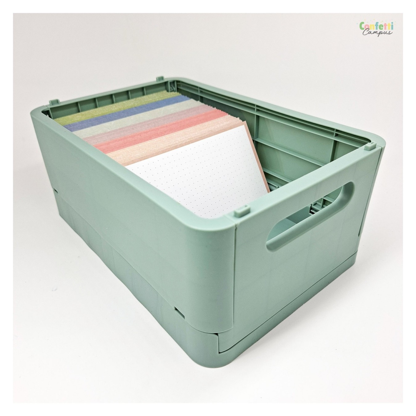 Leitner Flashcards A6 Dotted Beige in Forma