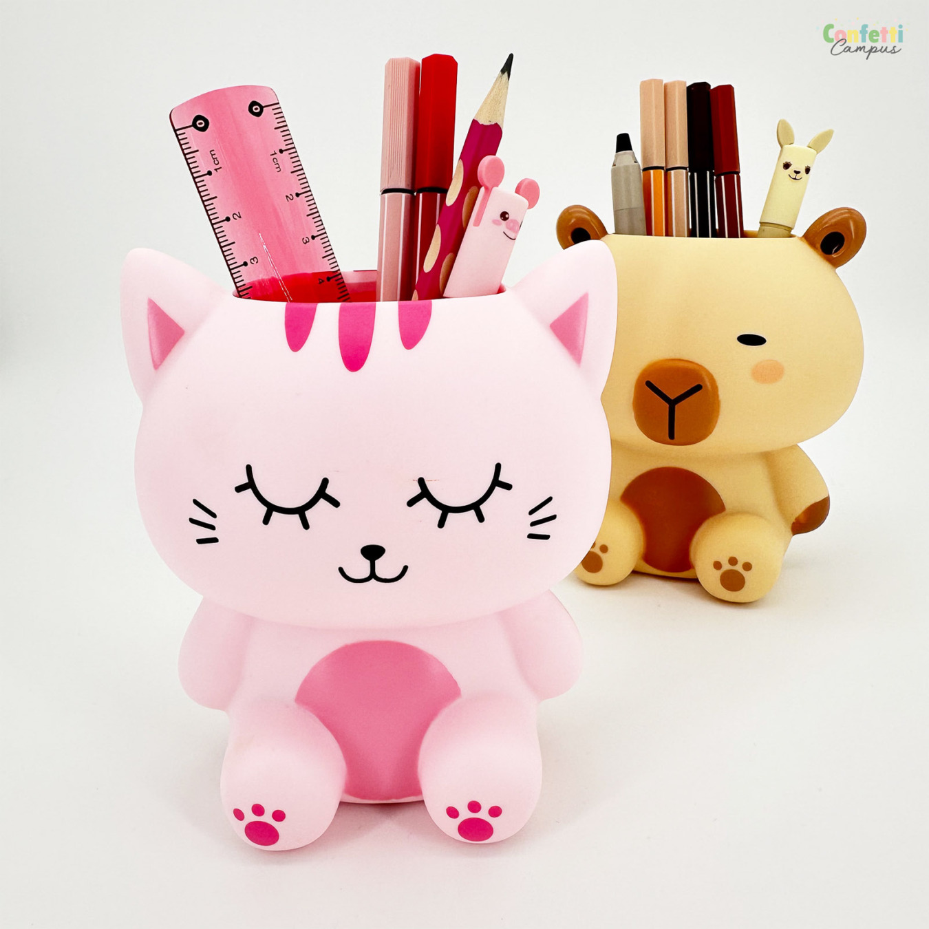 i-total pennenhouder pink cat-1