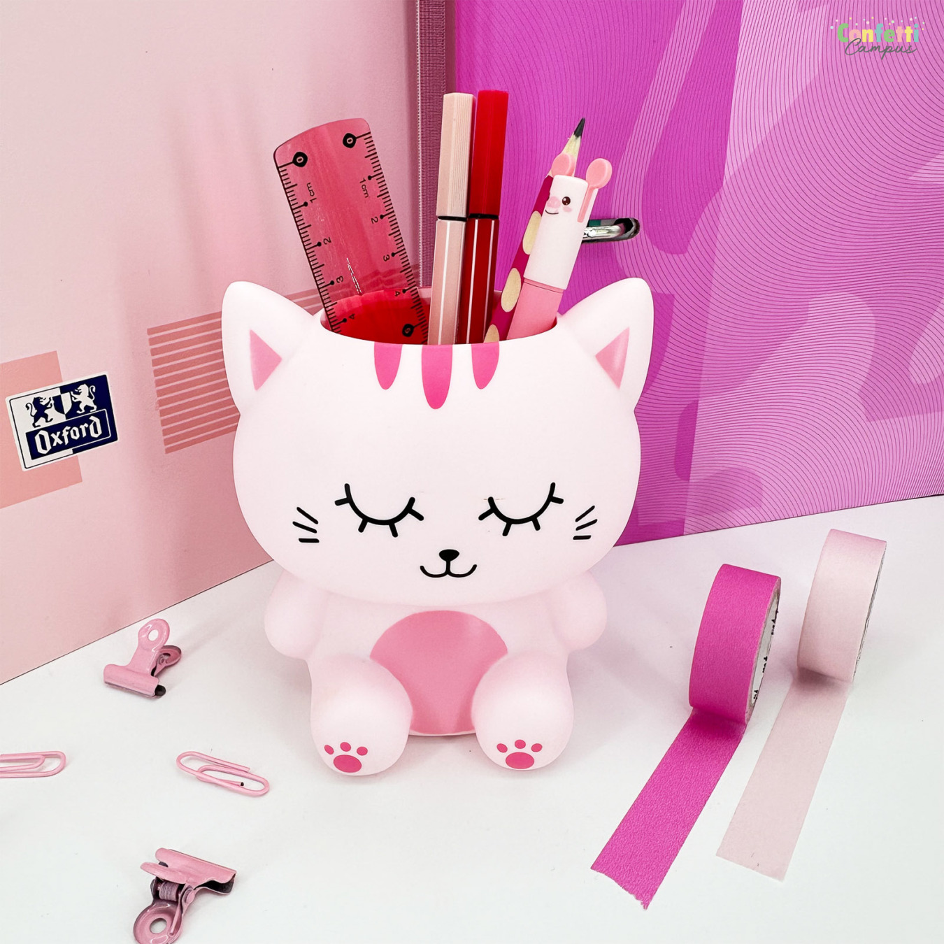 i-Total Pennenhouder Pink Cat