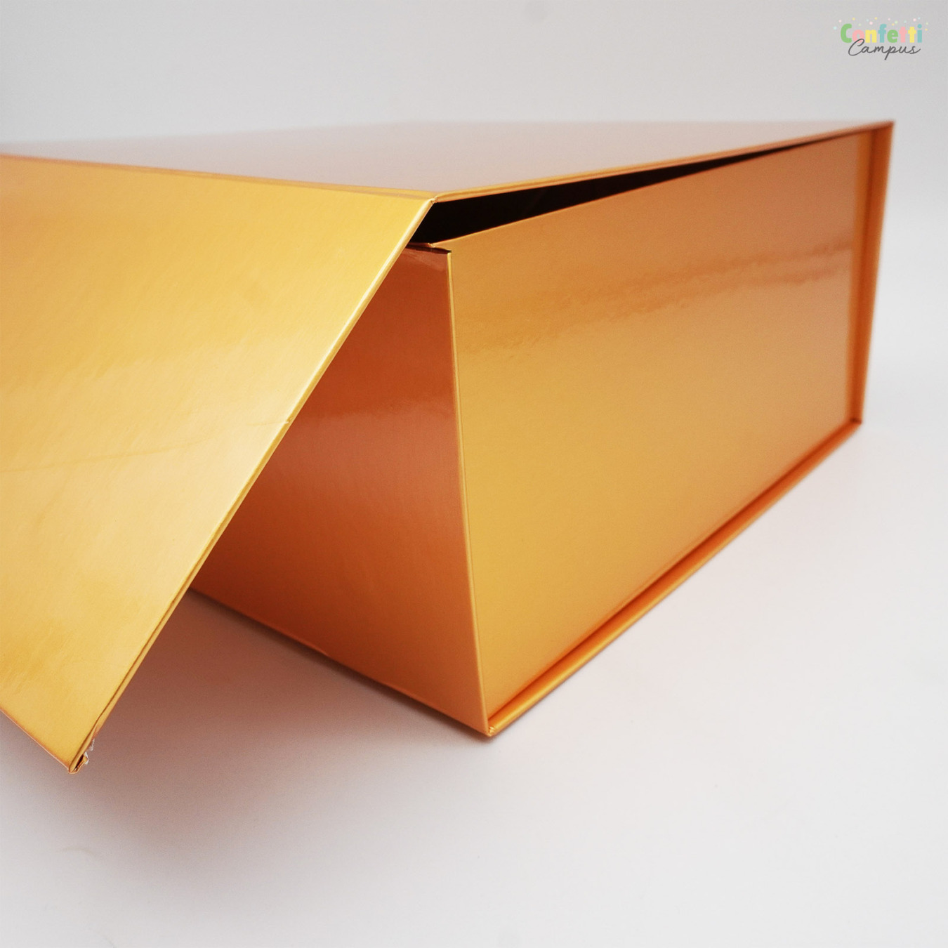 Luxe Cadeaubox Vierkant 23 x 23 x 11 cm Goud