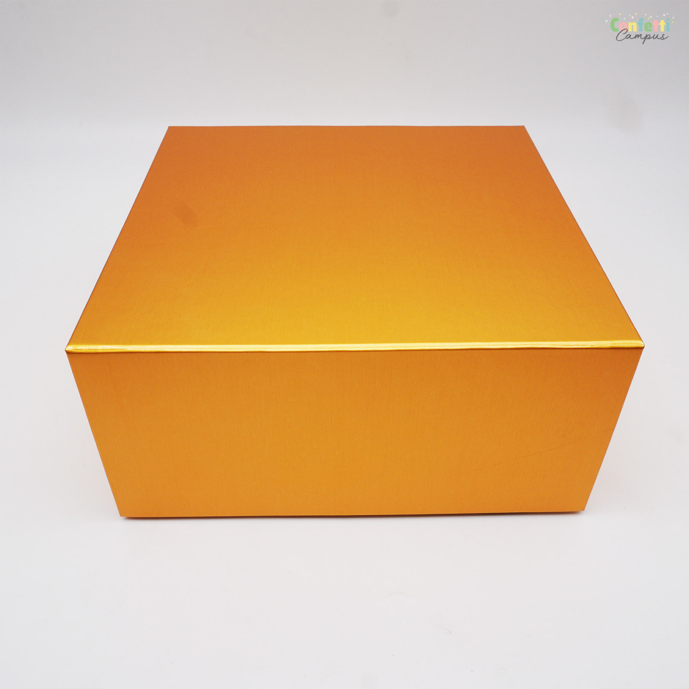 Luxe Cadeaubox Vierkant 23 x 23 x 11 cm Goud