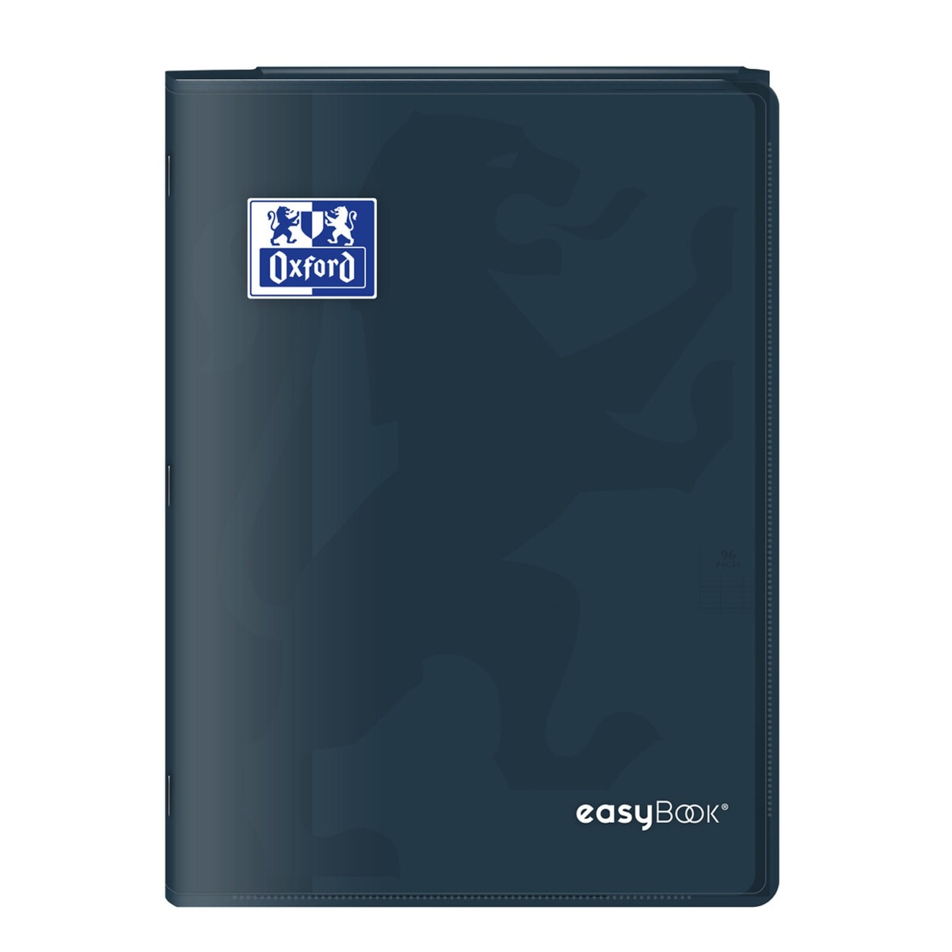Oxford easyBook® A4 Schrift met plastic omslag gelinieerd Zwart