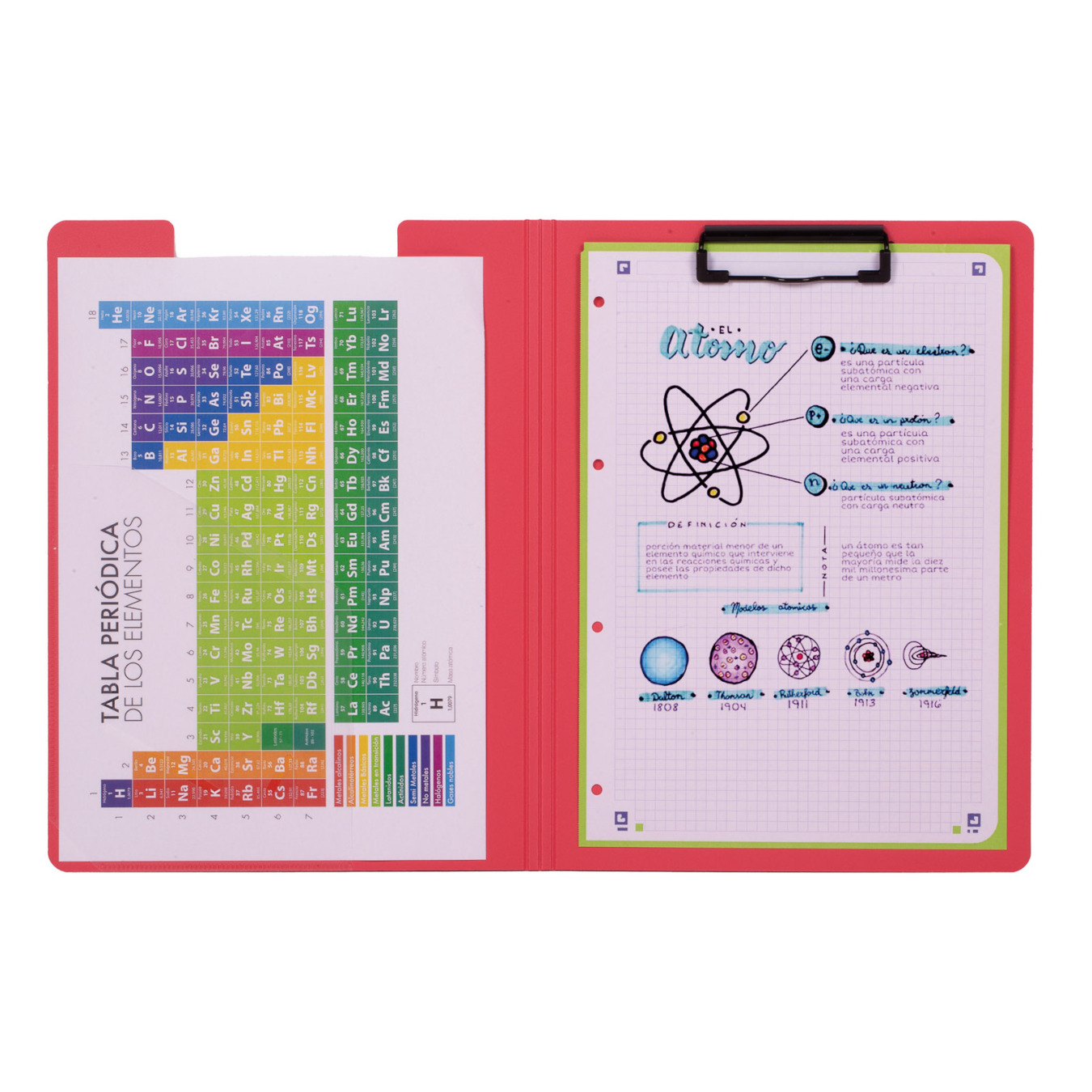 Oxford Klembord A4 Ultralight Koraal