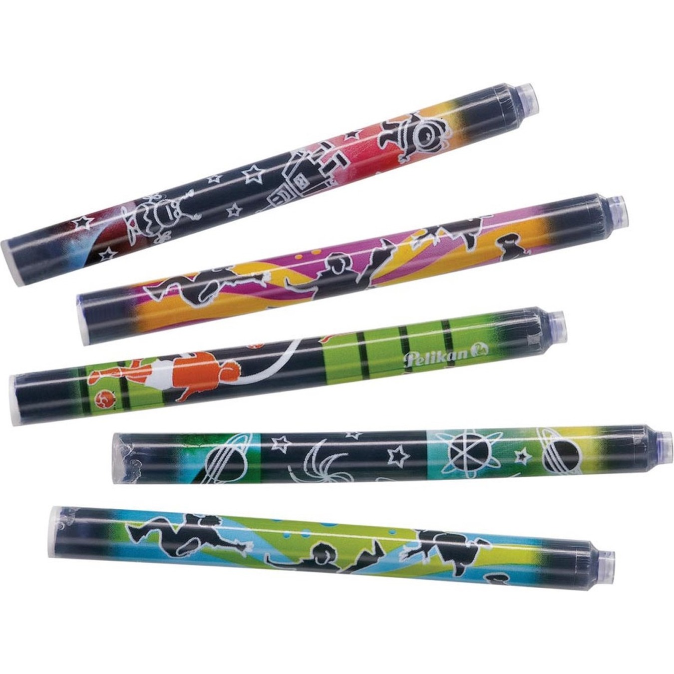 Pelikan Griffix Vulpen Navulling Extra Lang 10 stuks Blauw