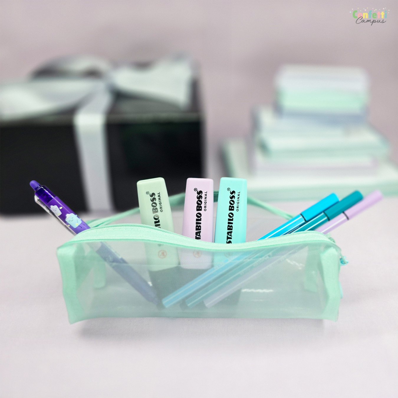 Pretty Notes & Flashcards Giftset Mint - Lila
