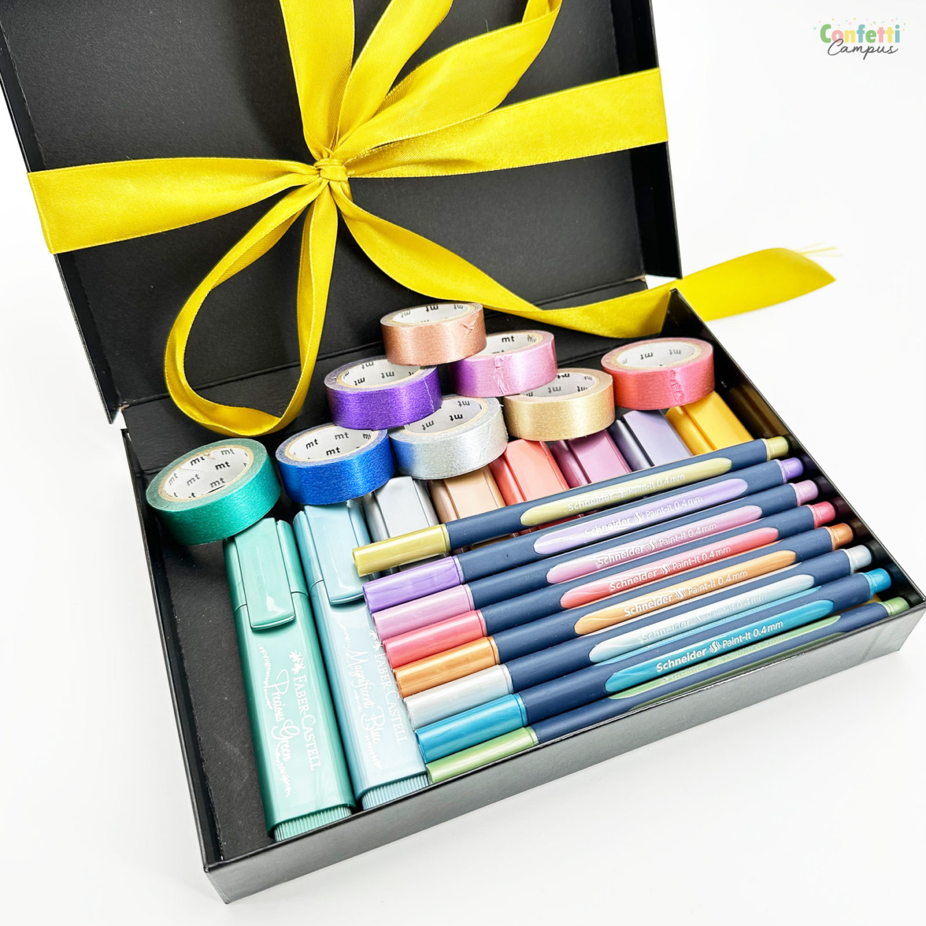 cadeauset metallic schrijfwaren & washi tape-6