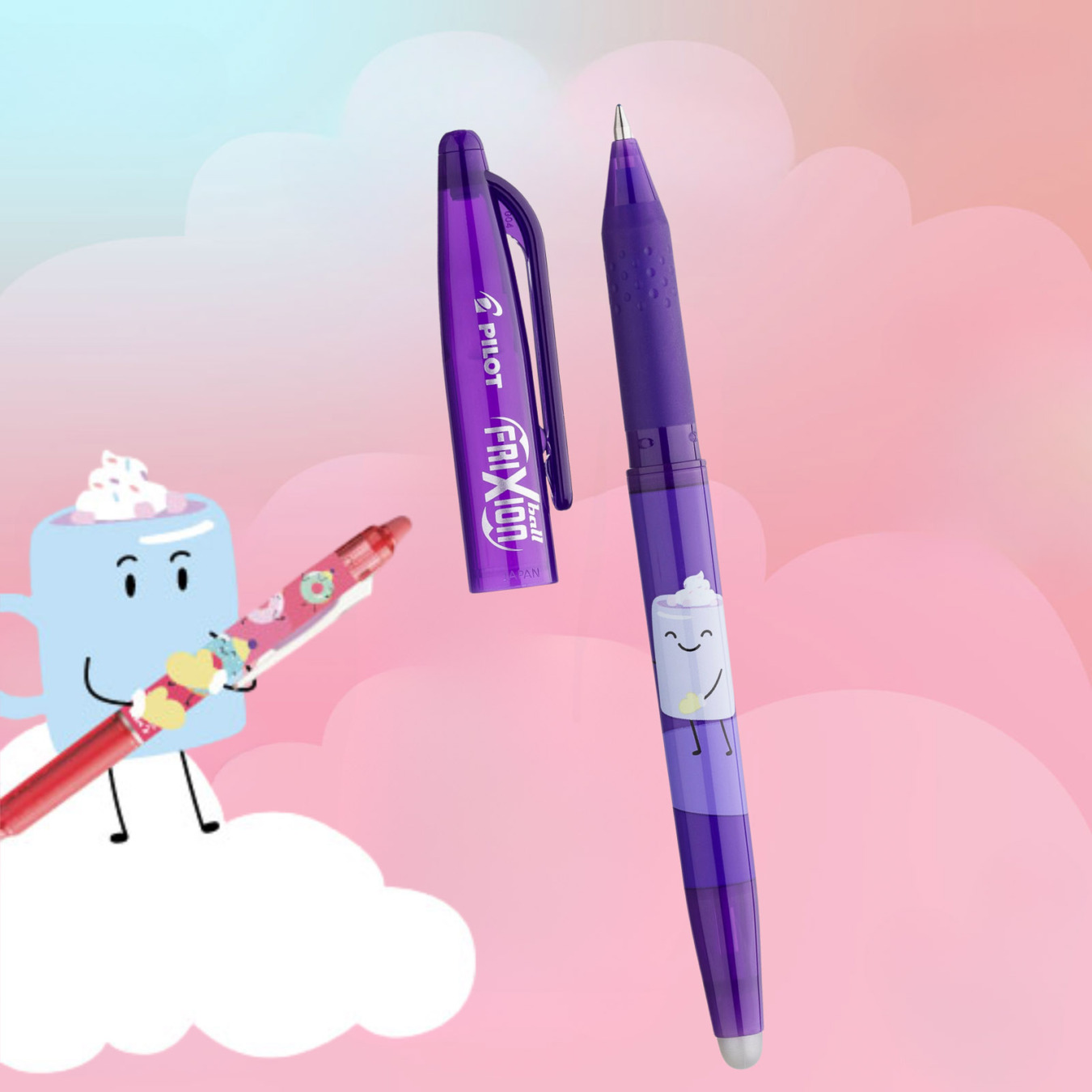 Pilot FriXion Ball 0.7 Uitwisbare Pen Sweet Paradise Limited Edition Violet