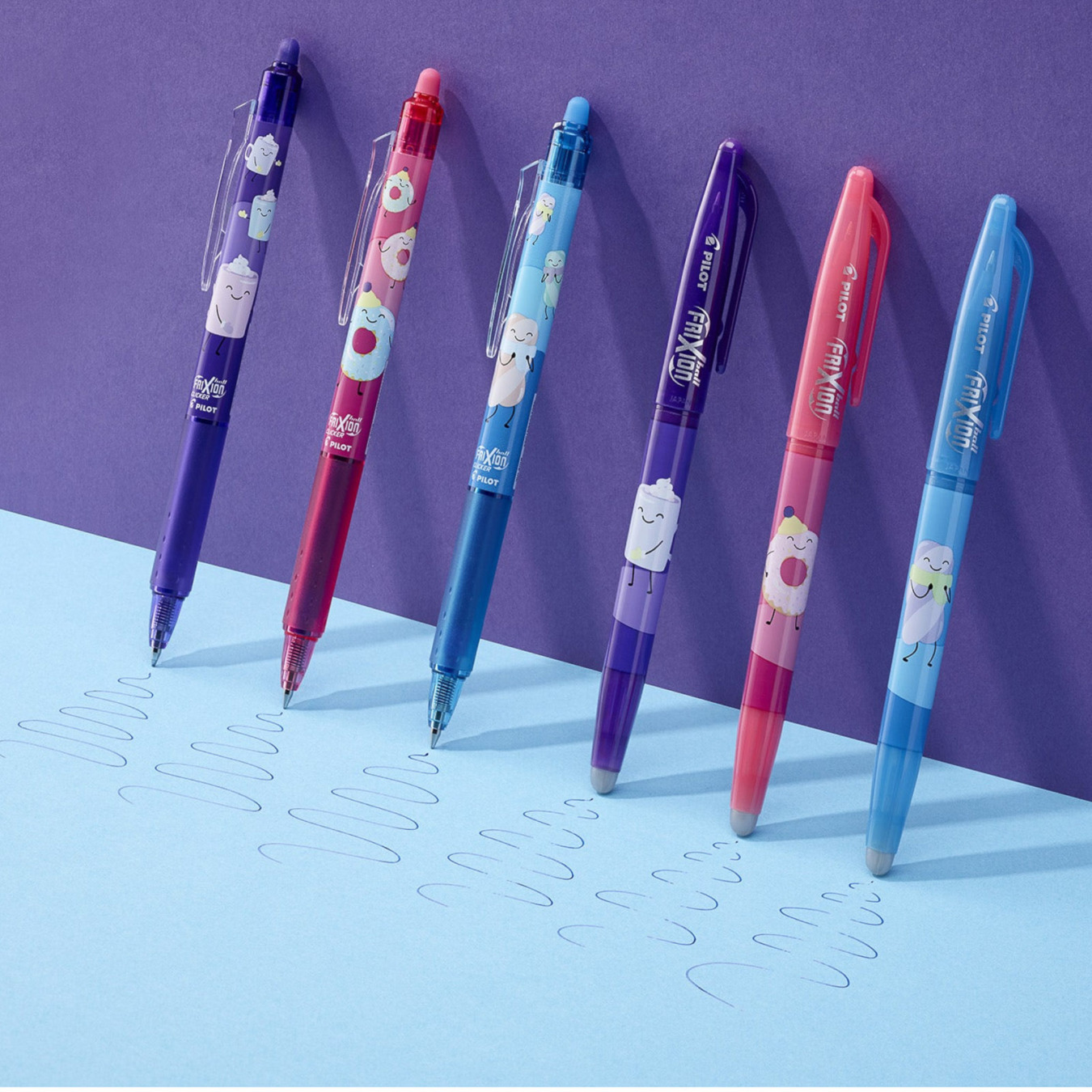 pilot frixion frixion ball 0.7 uitwisbare pen sweet paradise limited edition coral-1