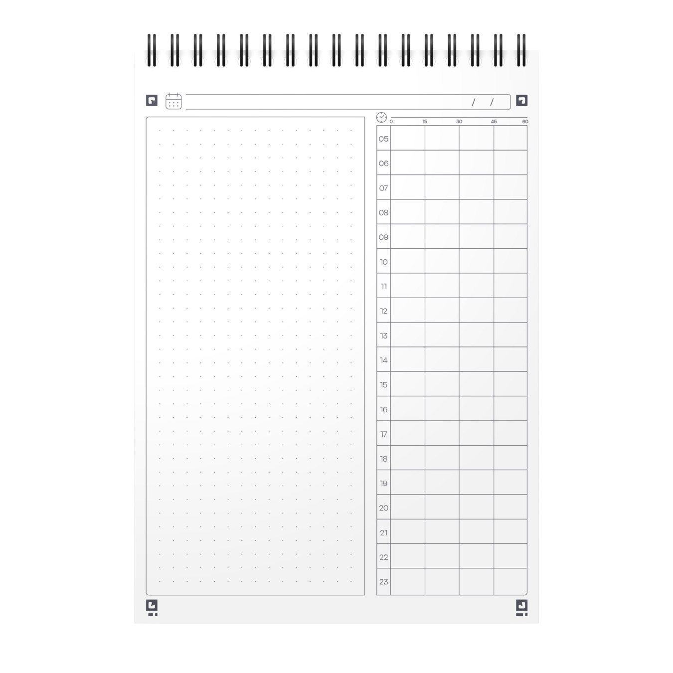 oxford taskmanager weekly planner a5 donkerblauw