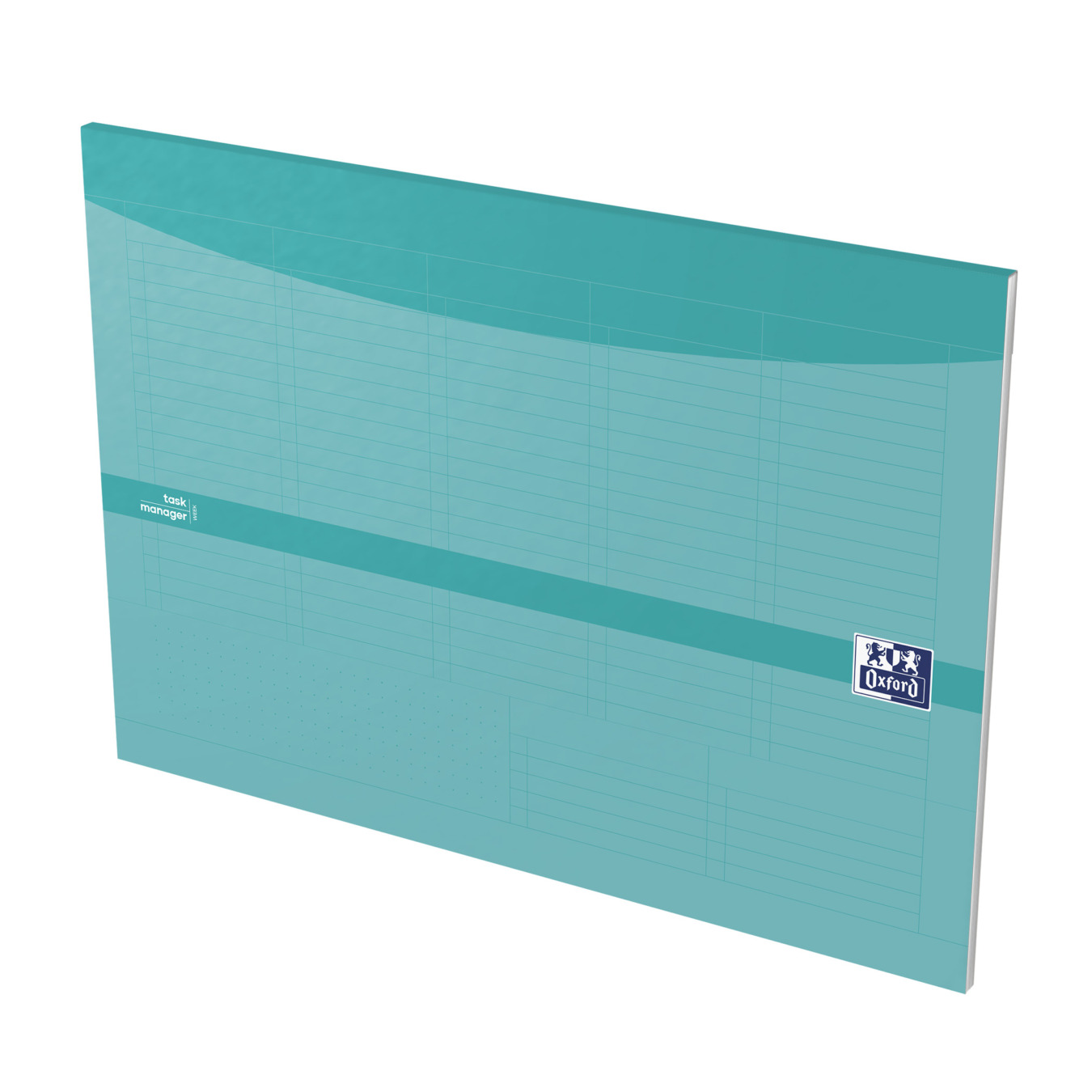 oxford weekly planner a4 turquoise