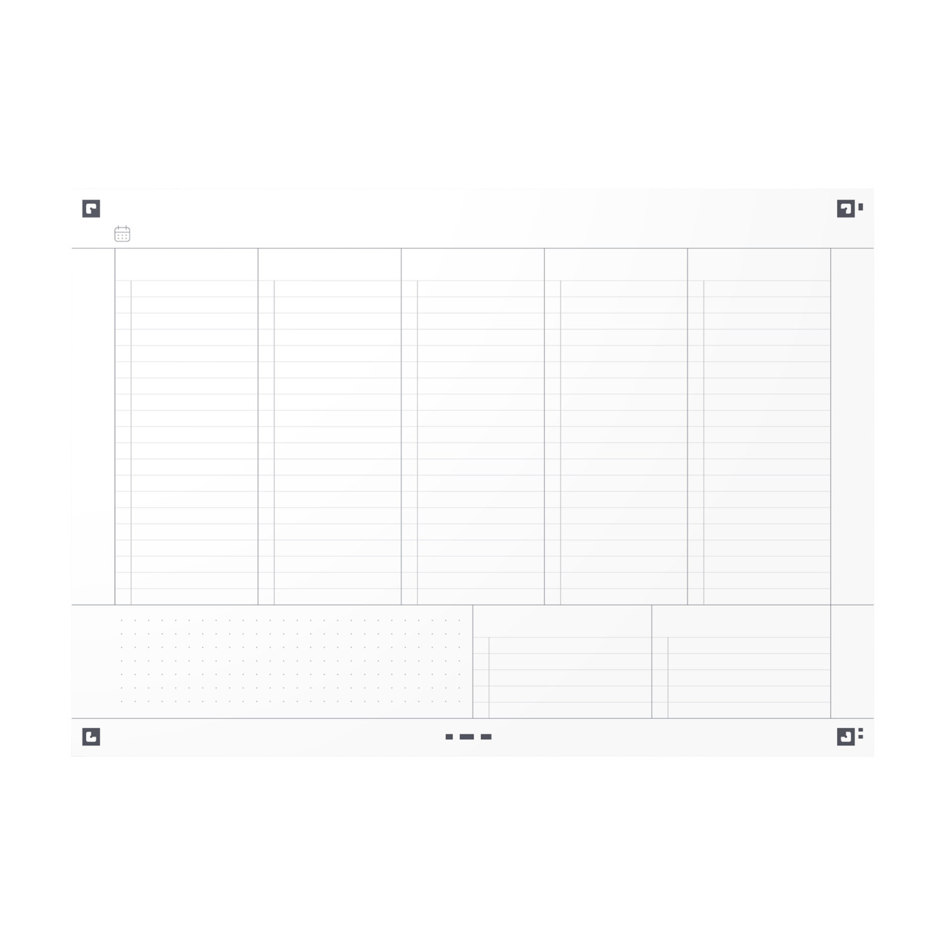 oxford weekly planner a4 turquoise