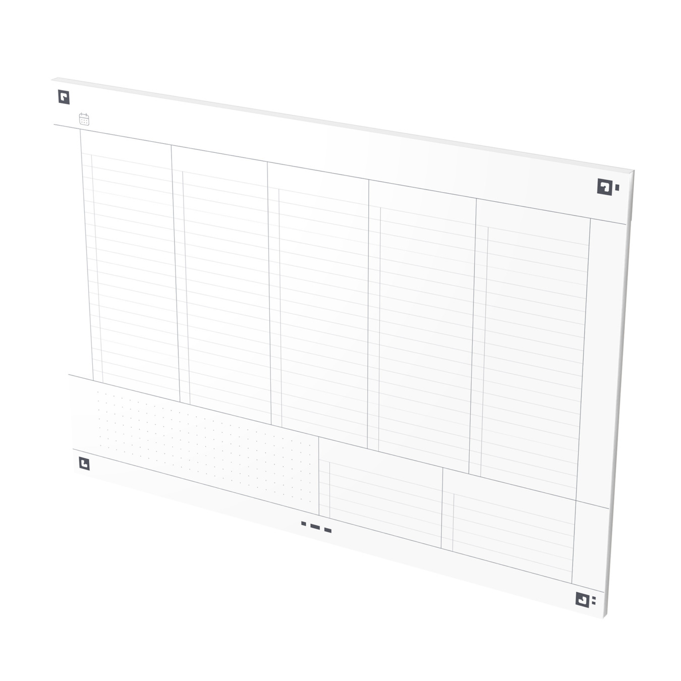 oxford weekly planner a4 turquoise