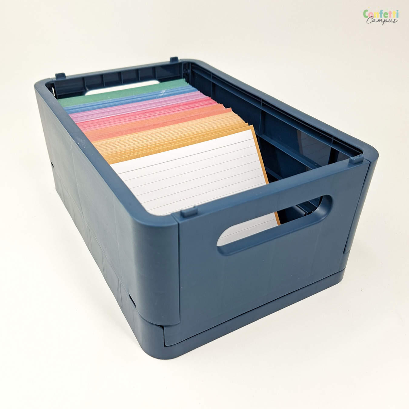 leitner flashcards a6 retro