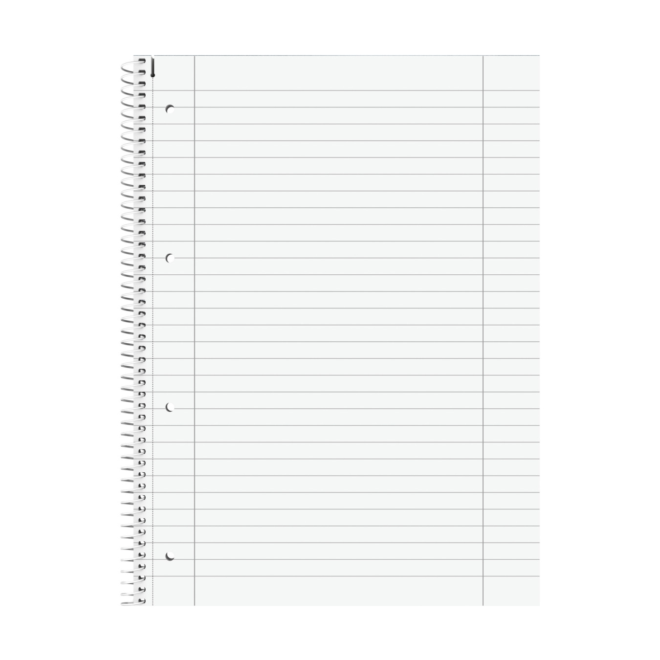 oxford a4+ collegeblok touch' duo gelinieerd & geruit roze/geel