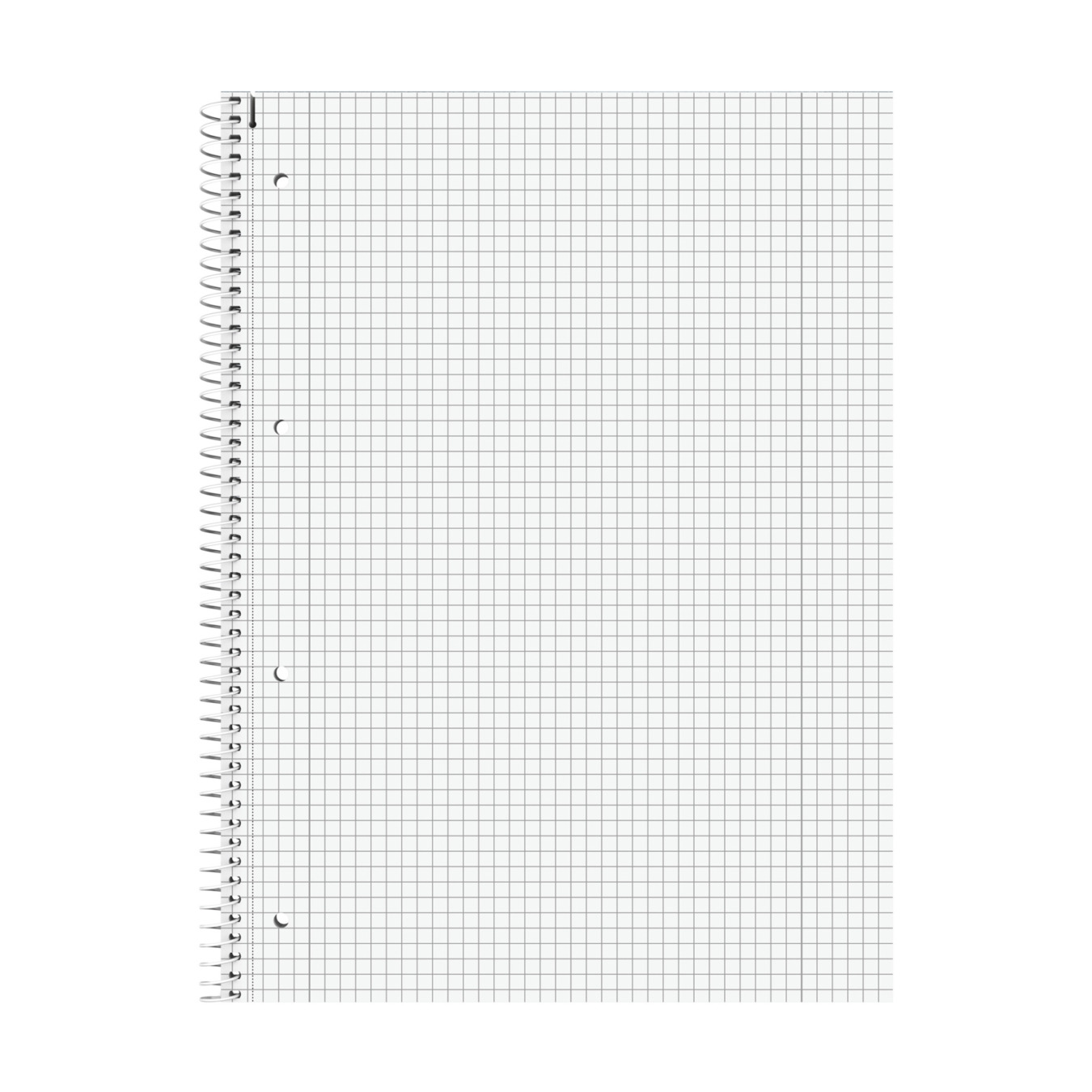 oxford a4+ collegeblok touch' duo gelinieerd & geruit roze/geel