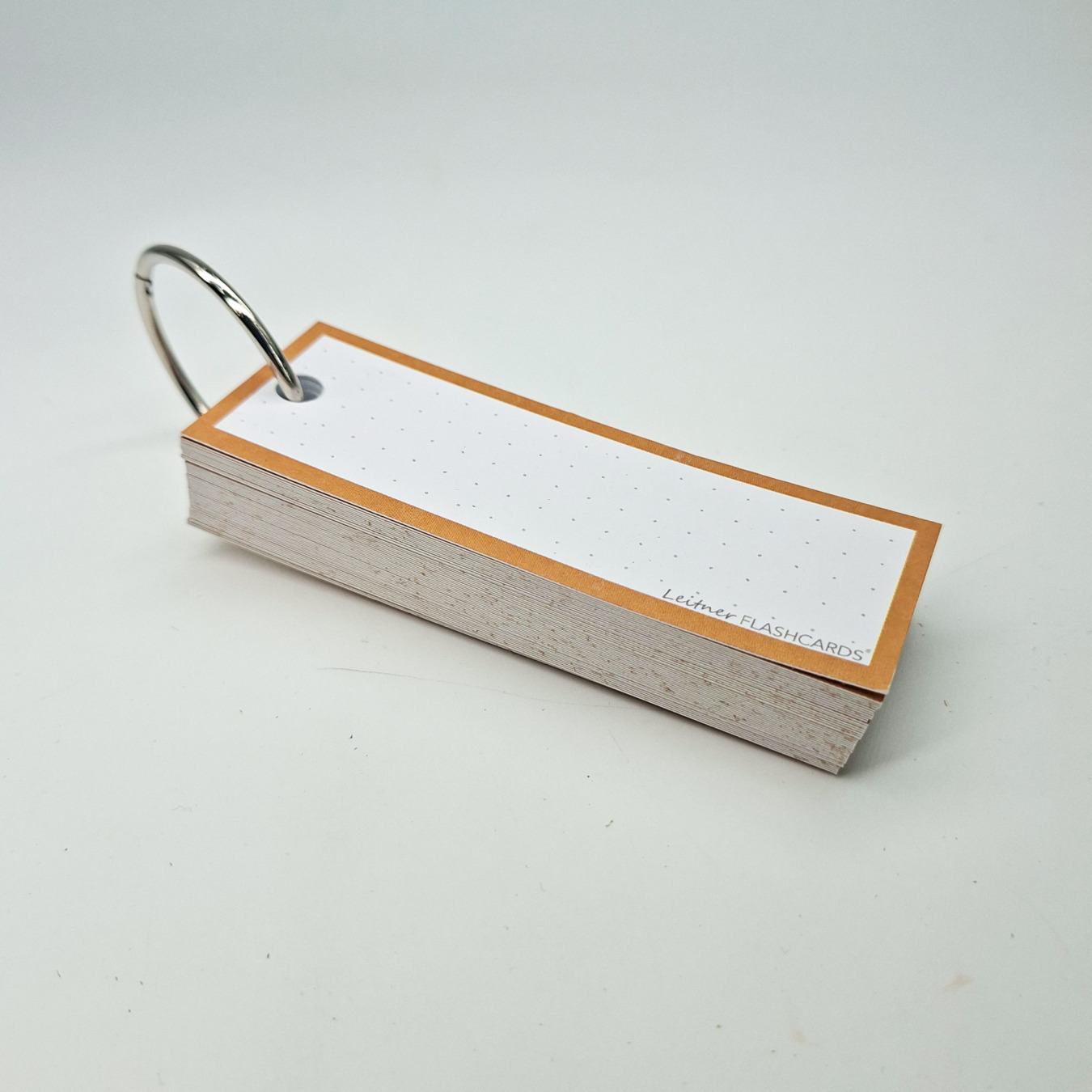 leitner flashcards half dotted oker geel
