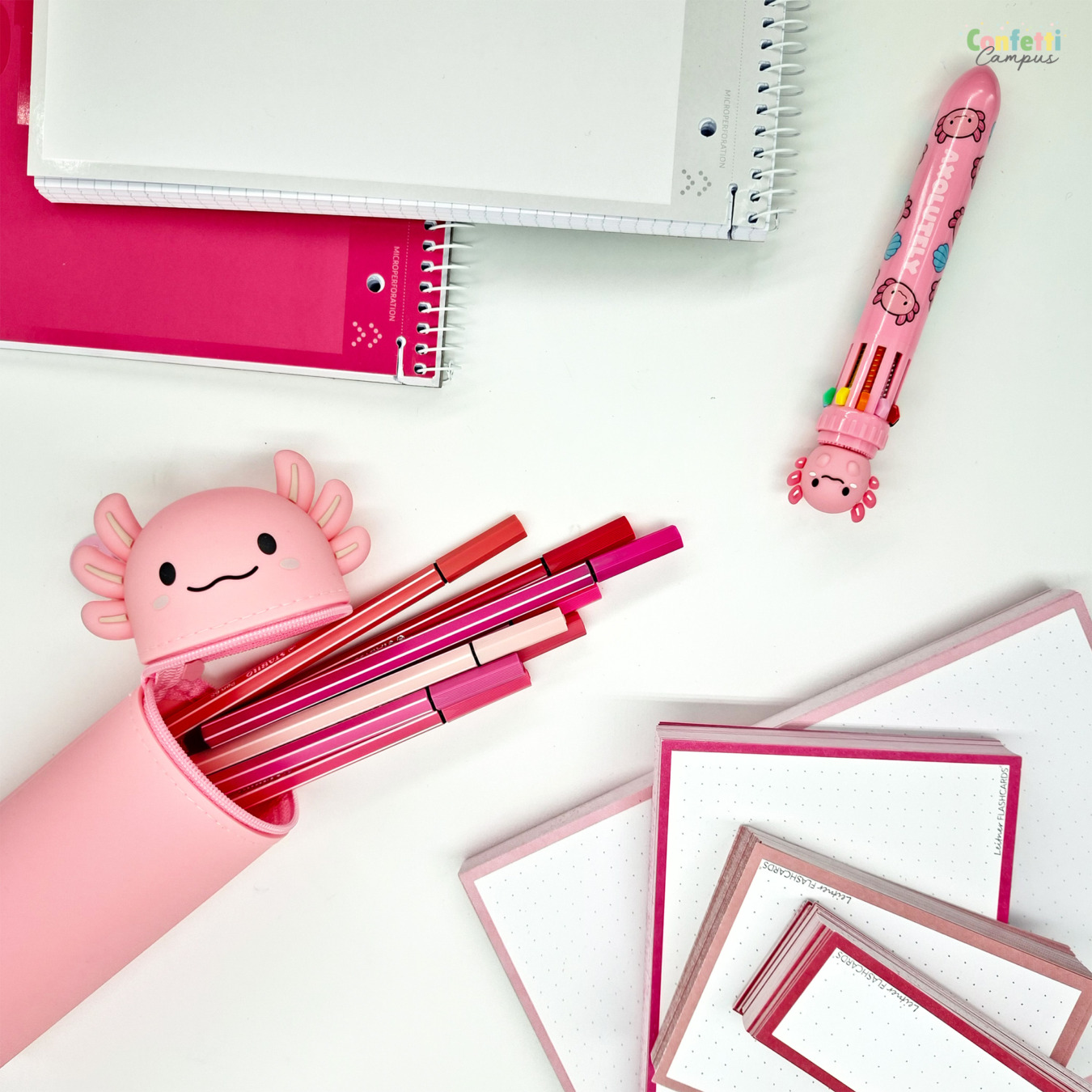 i-total siliconen etui axolotl